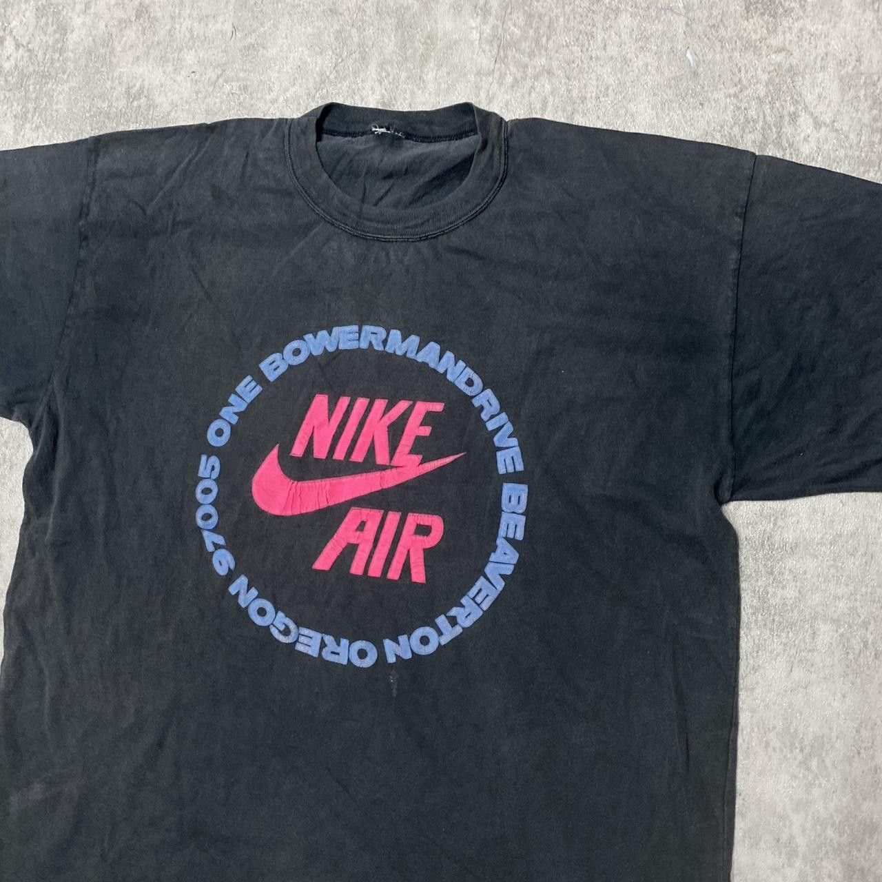 Nike Nike gray T-shirt vinatge hip hop rap Boxy Size US L / EU 52-54 / 3 - 2 Thumbnail