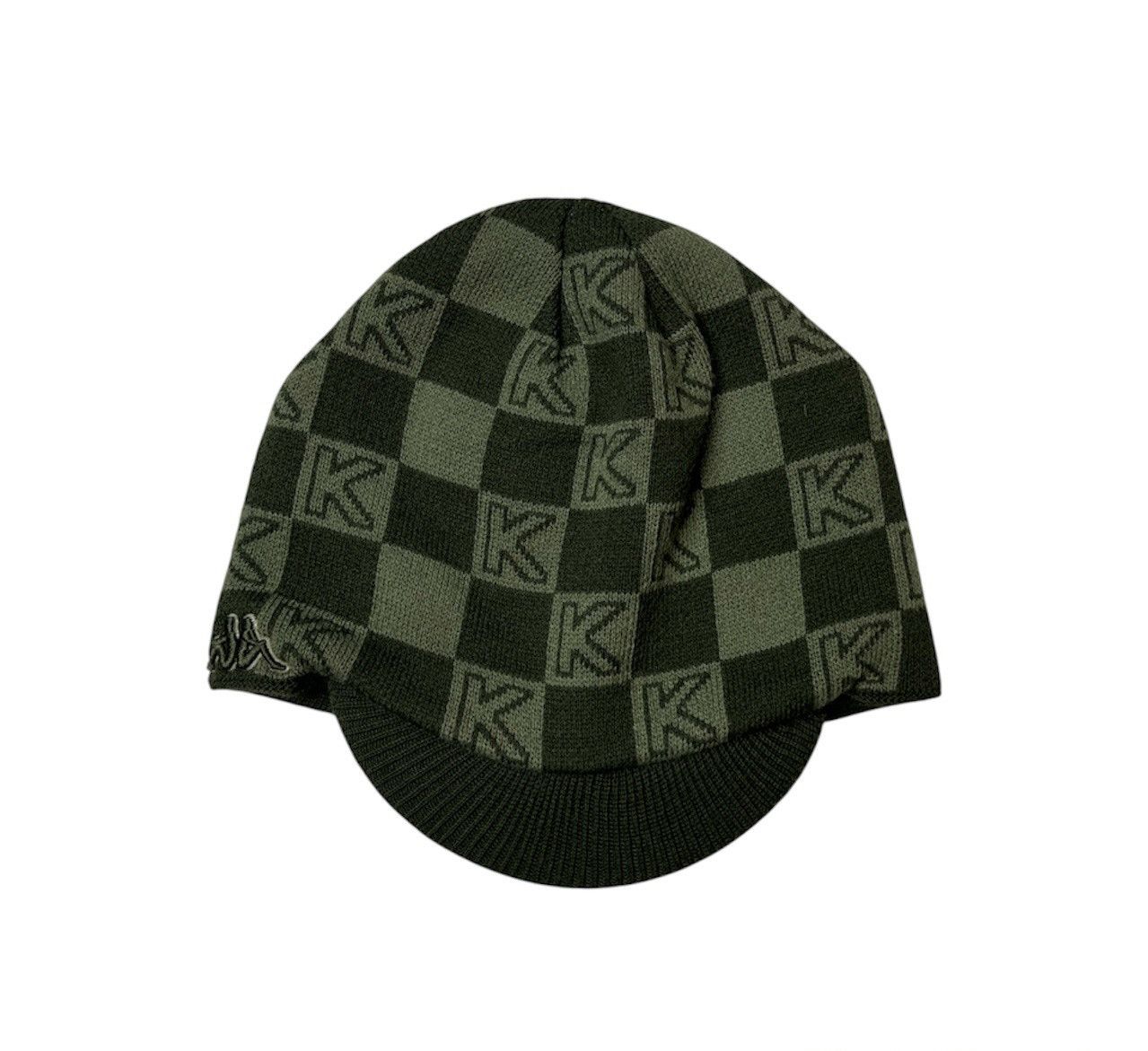 Kappa × Vintage Vintage Kappa visor radar beanie knitted hat cap hip hop y2k Size ONE SIZE - 1 Thumbnail
