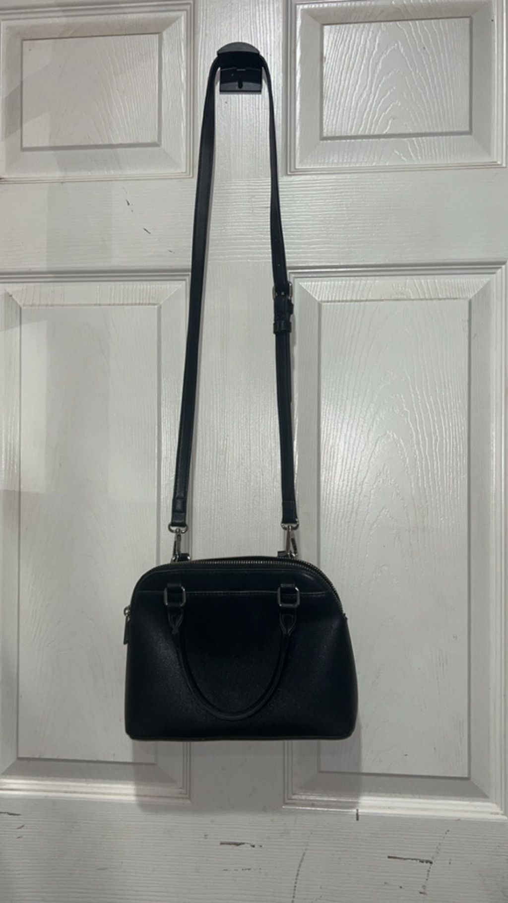Forever 21 Women's Forever 21 Black Satchel One Size Size ONE SIZE - 6 Thumbnail