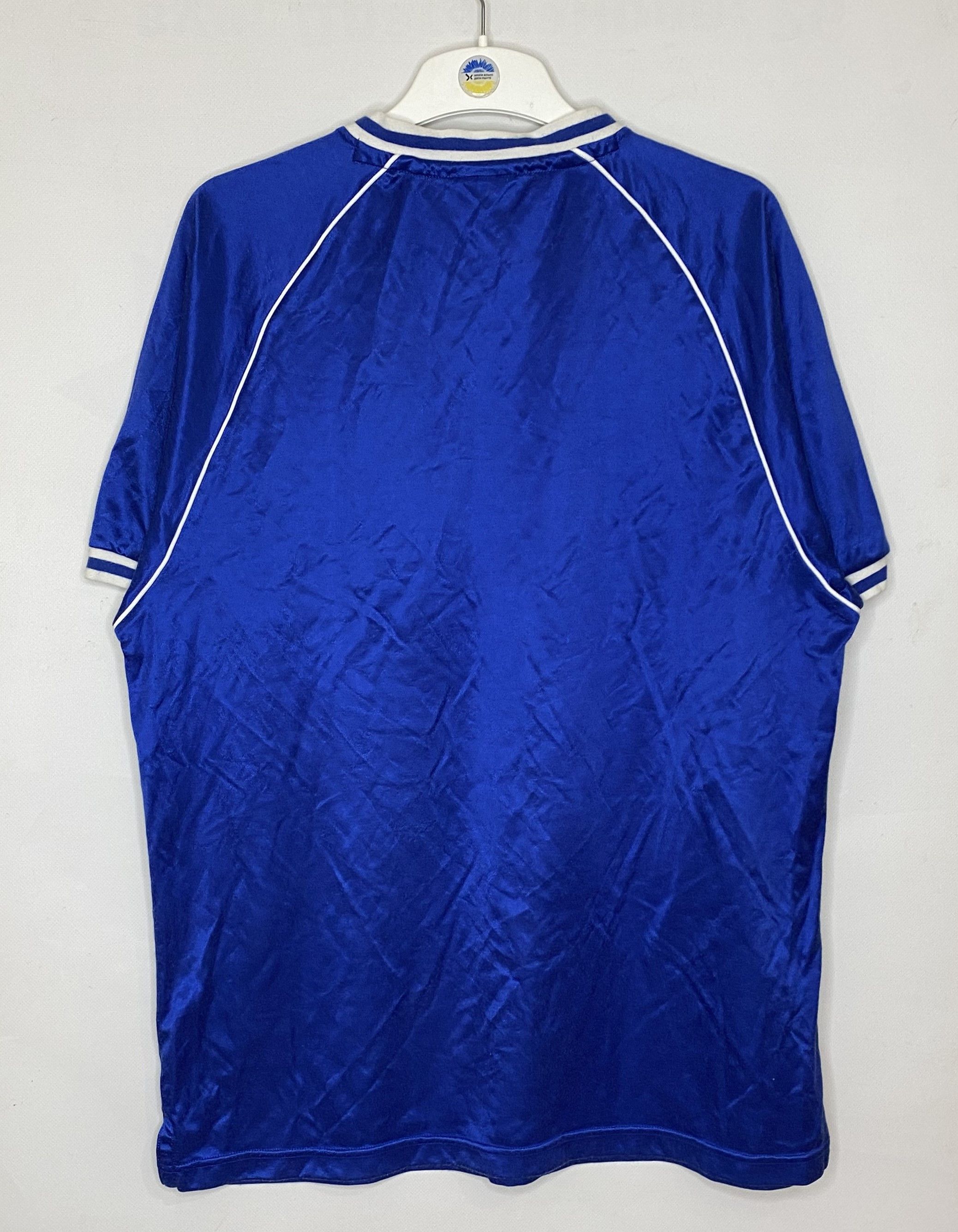 Vintage EVERTON 80s HOME RETRO REPLICAS FOOTBALL SHIRT SOCCER JERSEY Size US S / EU 44-46 / 1 - 2 Thumbnail