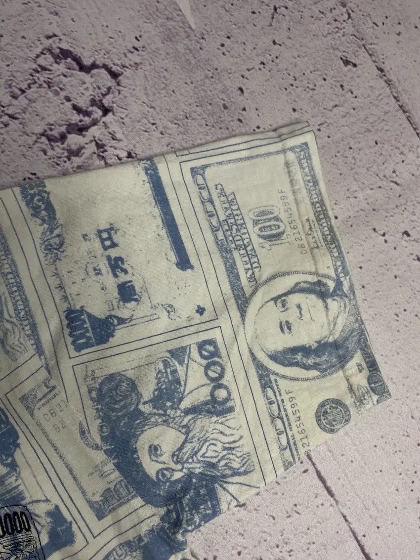 Vintage 💸Men’s Vintage T-Shirt Over Print Dollars 212 NYC Tee💸 Size US L / EU 52-54 / 3 - 4 Thumbnail