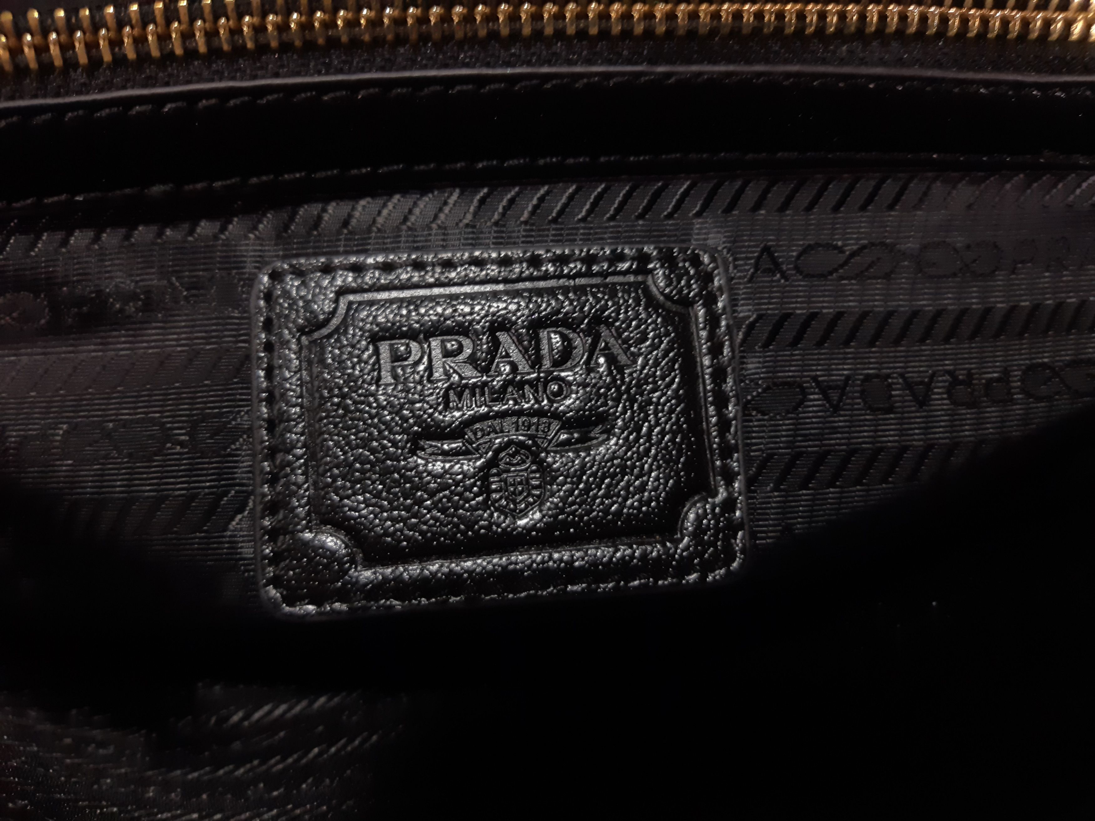 Prada PRADA Milano Leather Bag AUTHENTIC Size ONE SIZE - 12 Thumbnail