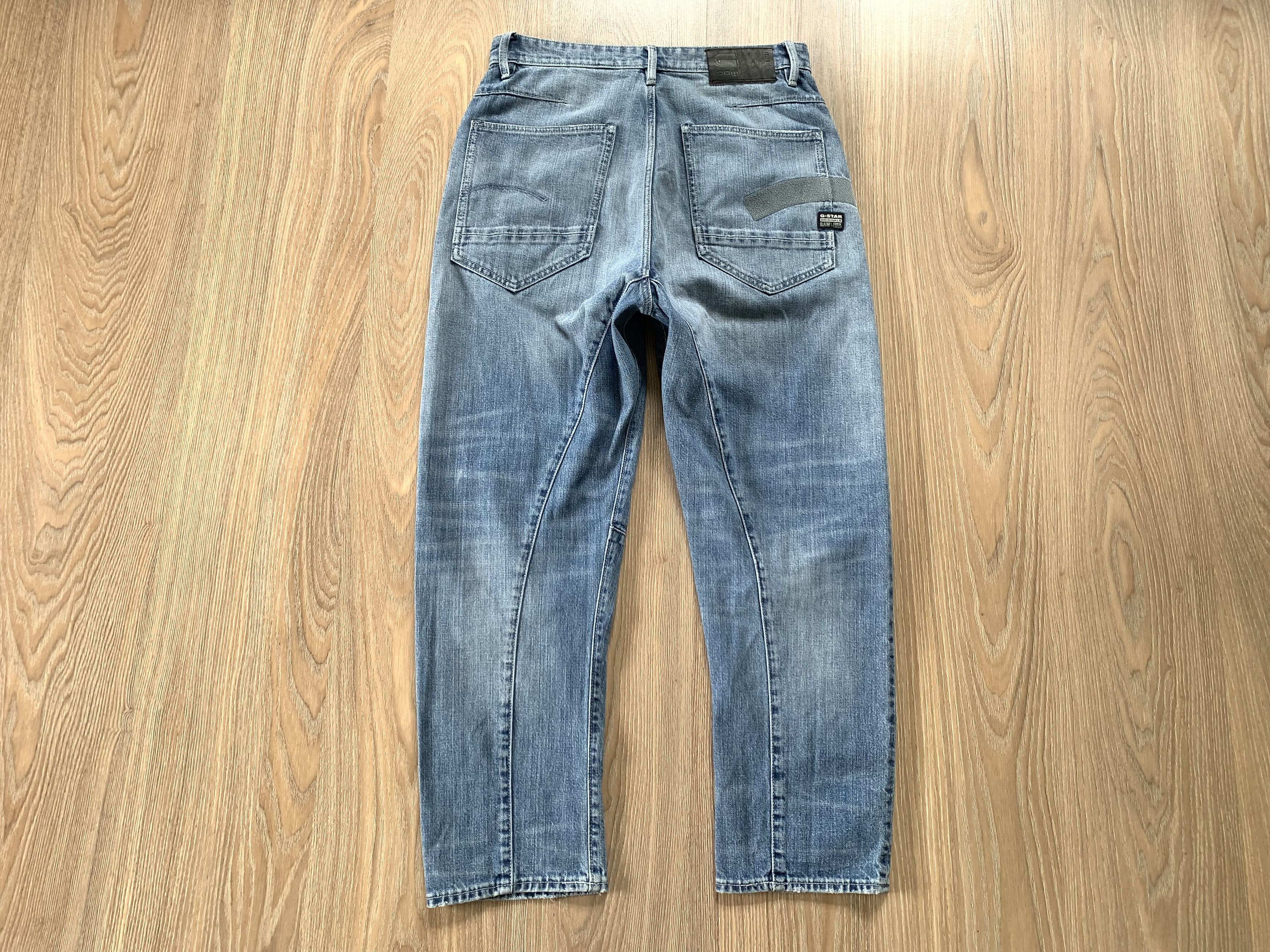 G-Star G Star Raw Women's C-staq 3d Boyfriend Crop Jeans Size 27" / US 4 / IT 40 - 3 Thumbnail