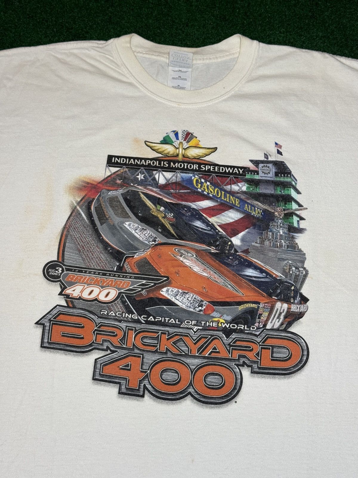 NASCAR Vintage Y2K Nascar Brickyard 400 2003 Racing XL T Shirt Size US XL / EU 56 / 4 - 2 Thumbnail
