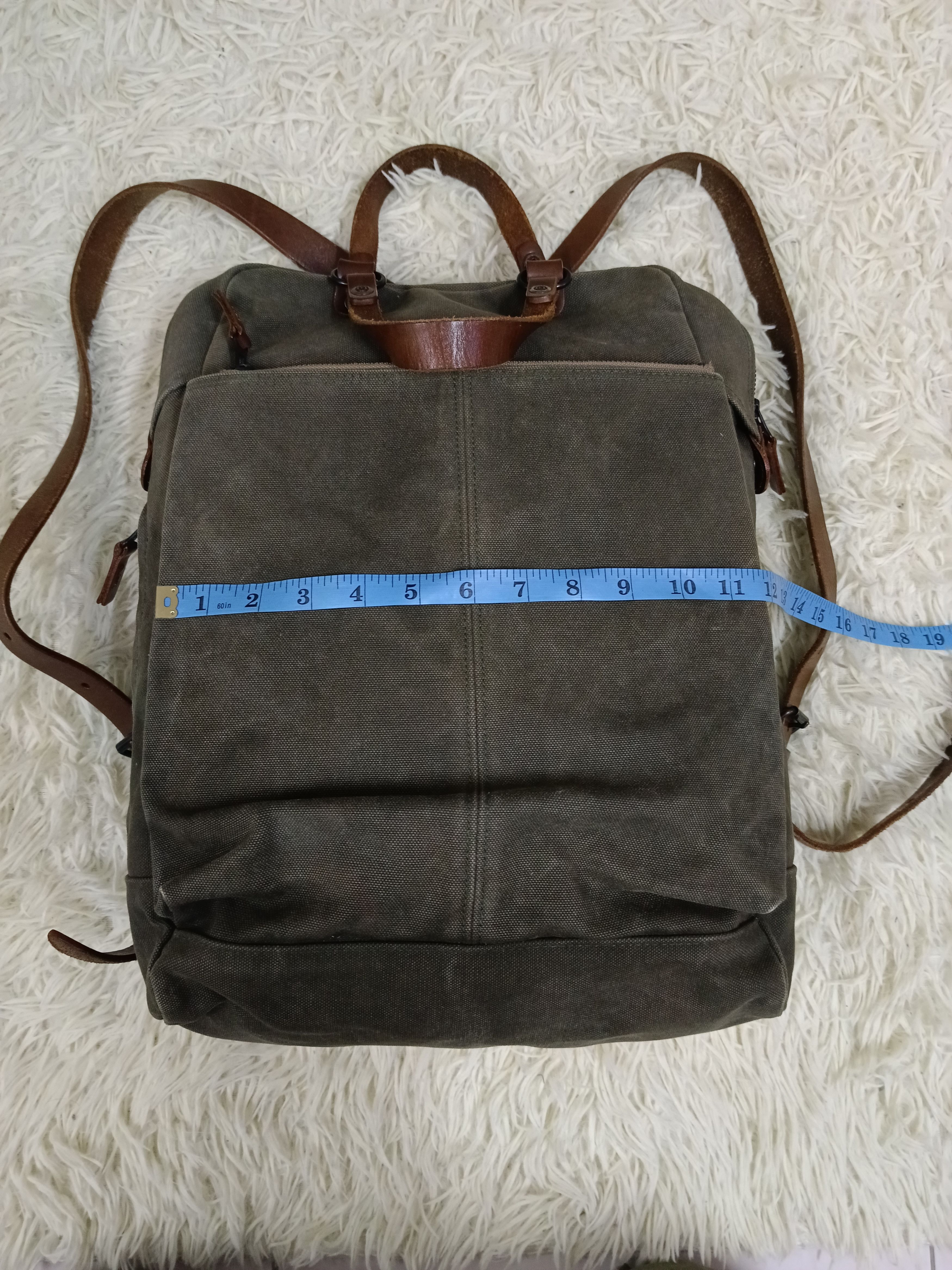 Japanese Brand BAGGY POP CANVAS BAGPACK Size ONE SIZE - 5 Thumbnail