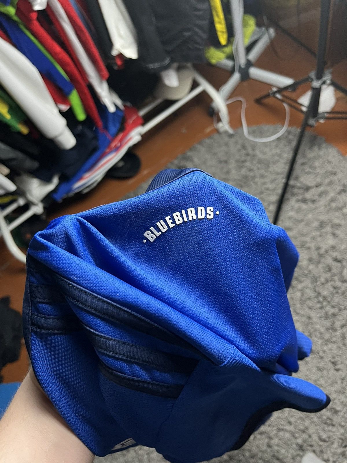 Adidas ADIDAS CARDIFF CITY 2021/22 SOCCER AWAY FOOTBALL JERSEY Size US M / EU 48-50 / 2 - 7 Thumbnail