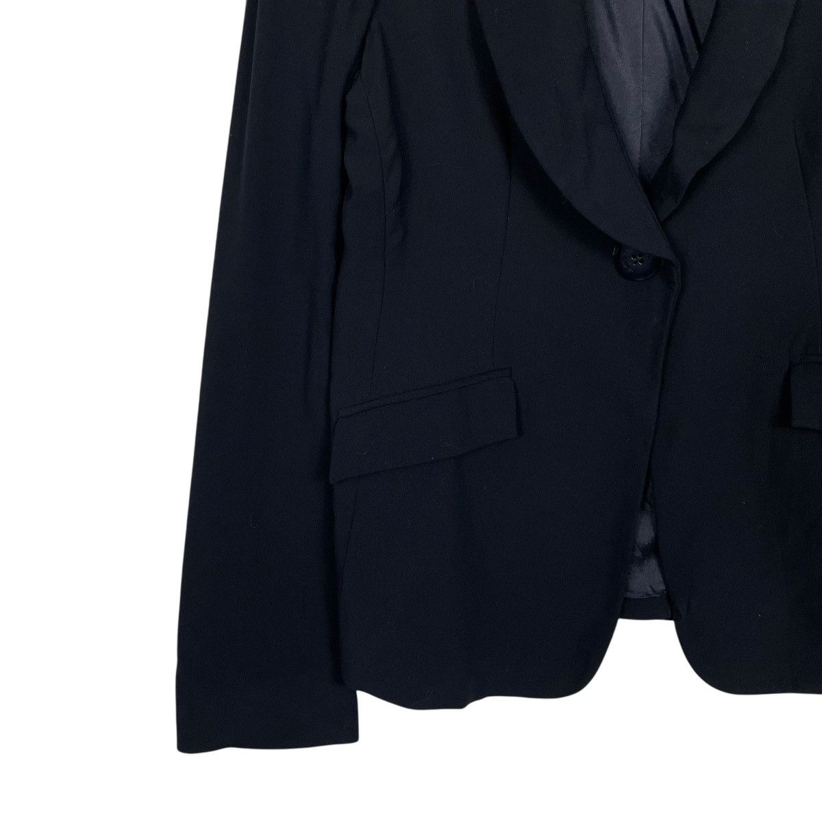 Armani Collezioni Armani Collezioni Women Wool Jacket Size XS / US 0-2 / IT 36-38 - 3 Thumbnail