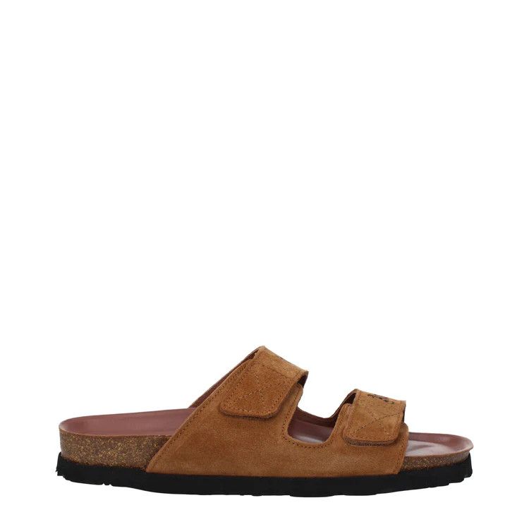 image of Palm Angels Ob1O1E0524 Slippers And Clogs In Brown, Men's (Size 7)