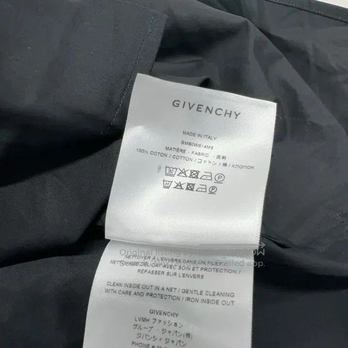 Givenchy Givenchy SS23 Men's Solid Lapel Sleeveless Shirt. Size US XXS / EU 40 - 5 Thumbnail