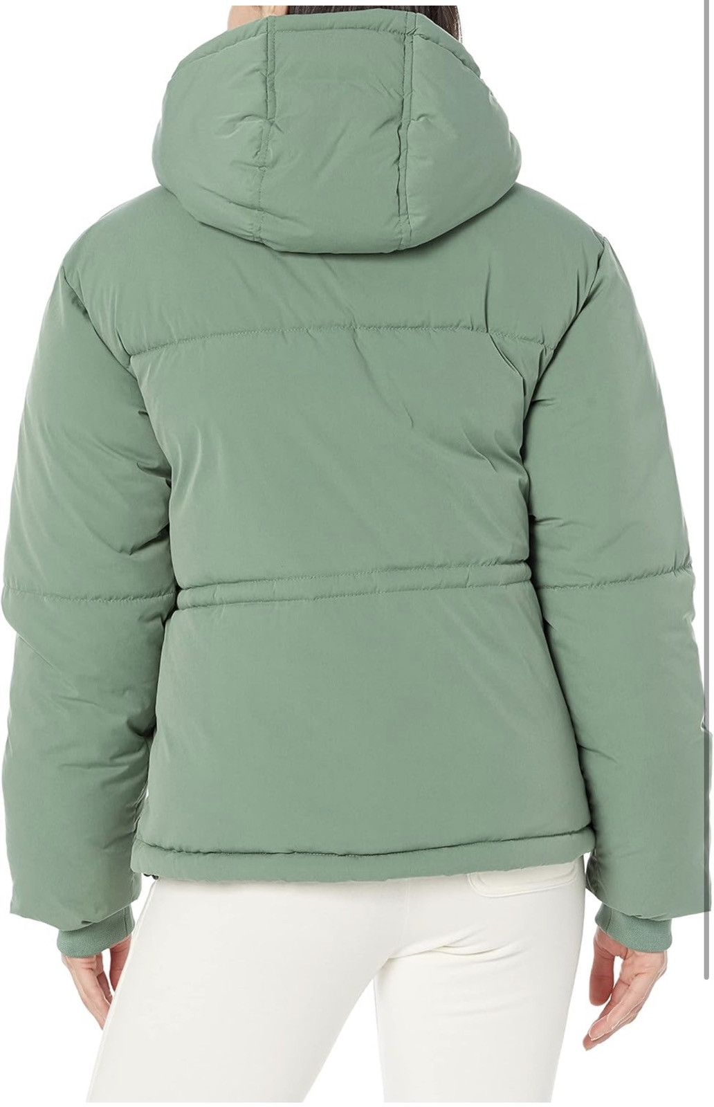 Other Amazon Essentials Women's Short Waisted Puffer Jacket Size XS / US 0-2 / IT 36-38 - 2 Thumbnail