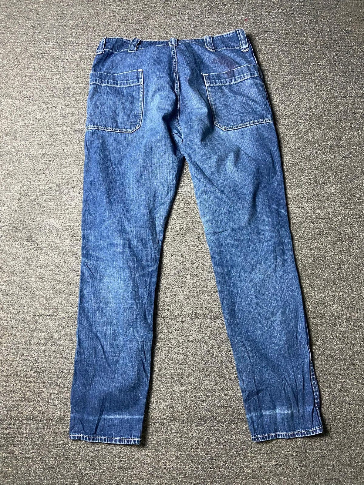 Japanese Brand Japanese Brand Double Knee Denim Jeans (171) Size US 32 / EU 48 - 5 Thumbnail