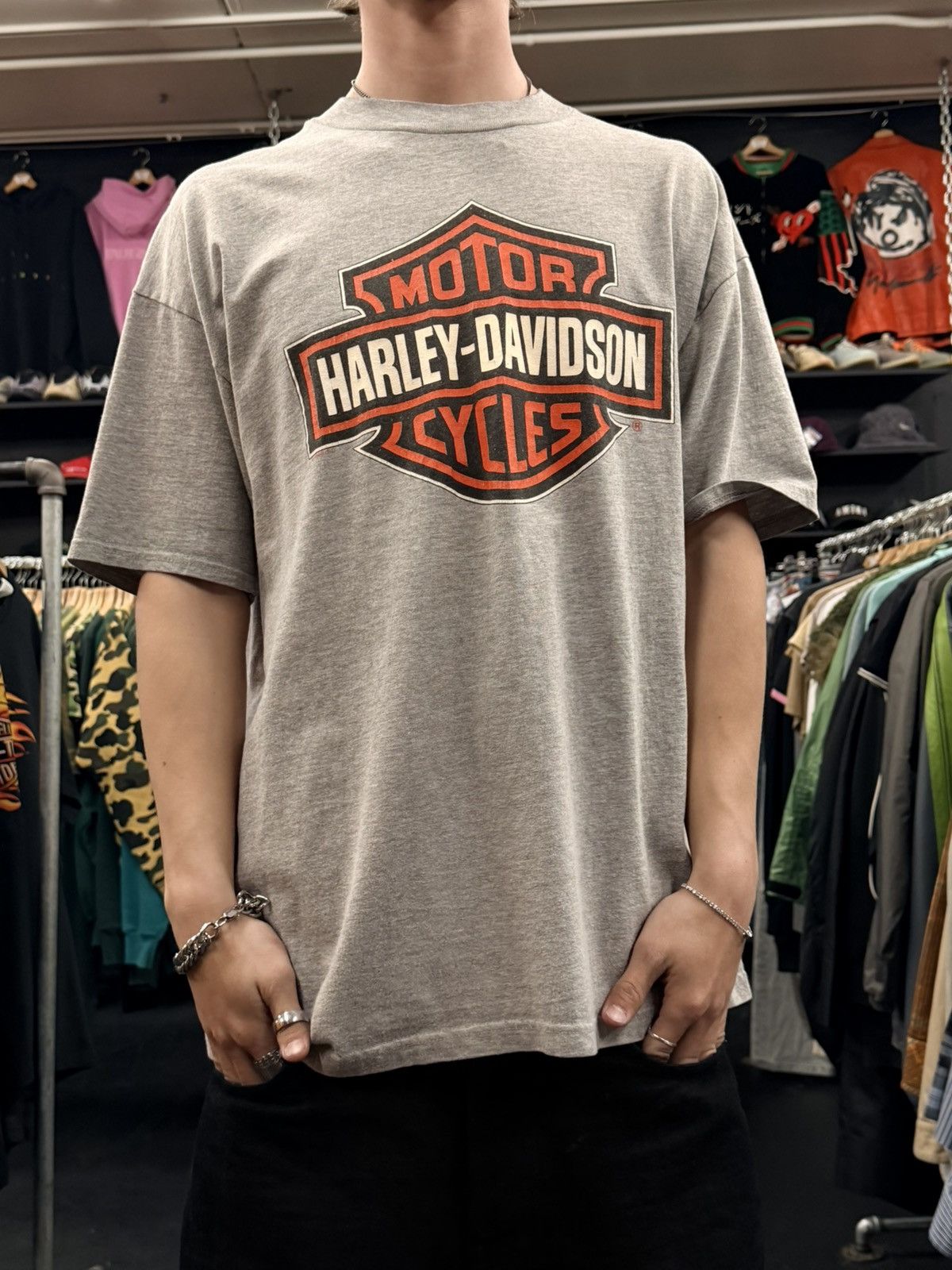 Vintage Vintage Harley Davidson tee Size US L / EU 52-54 / 3 - 1 Thumbnail