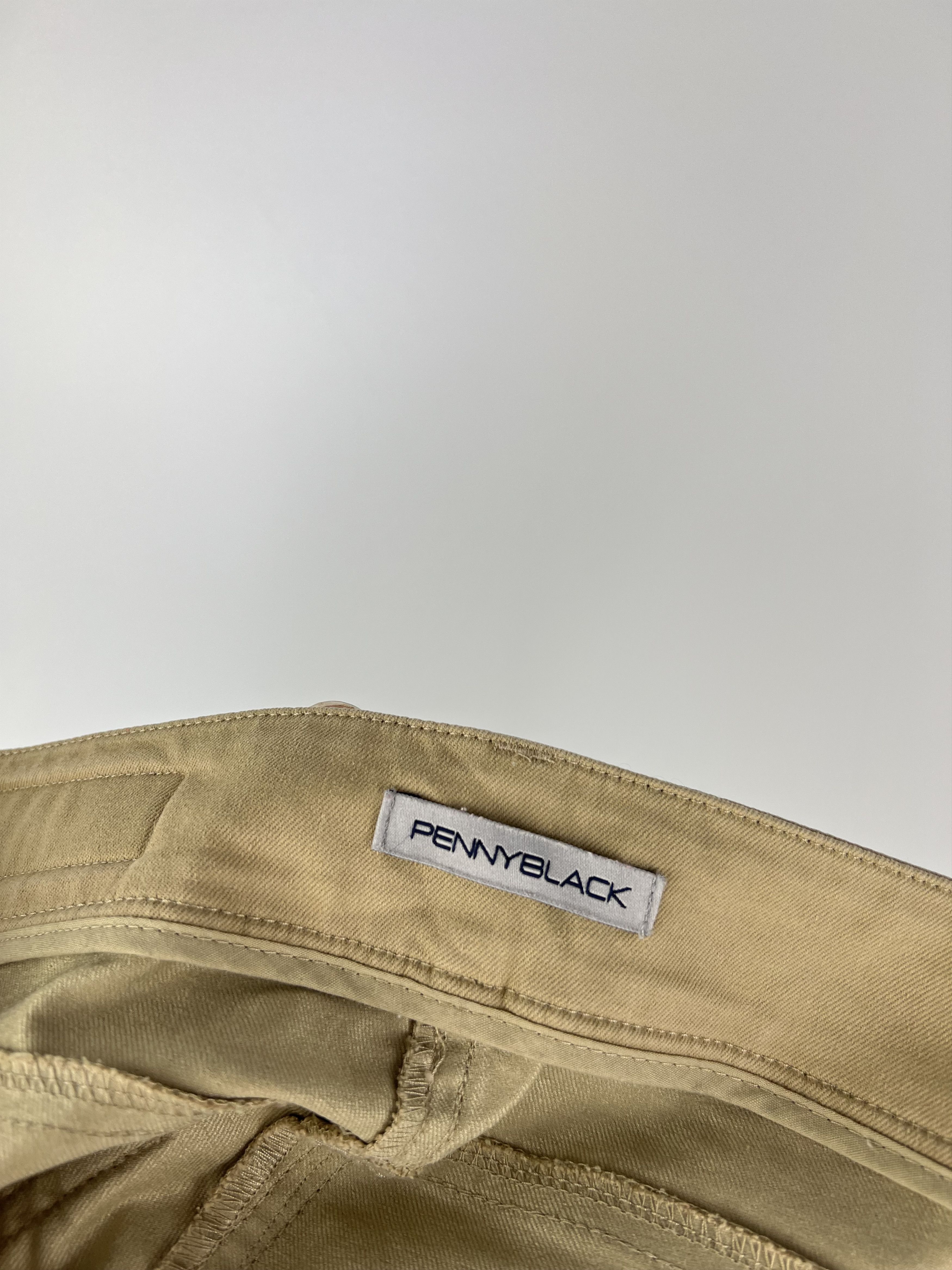 Max Mara Penny Black Beige Skinny Jeans Size US 2 Size 26" / US 2 / IT 38 - 6 Thumbnail