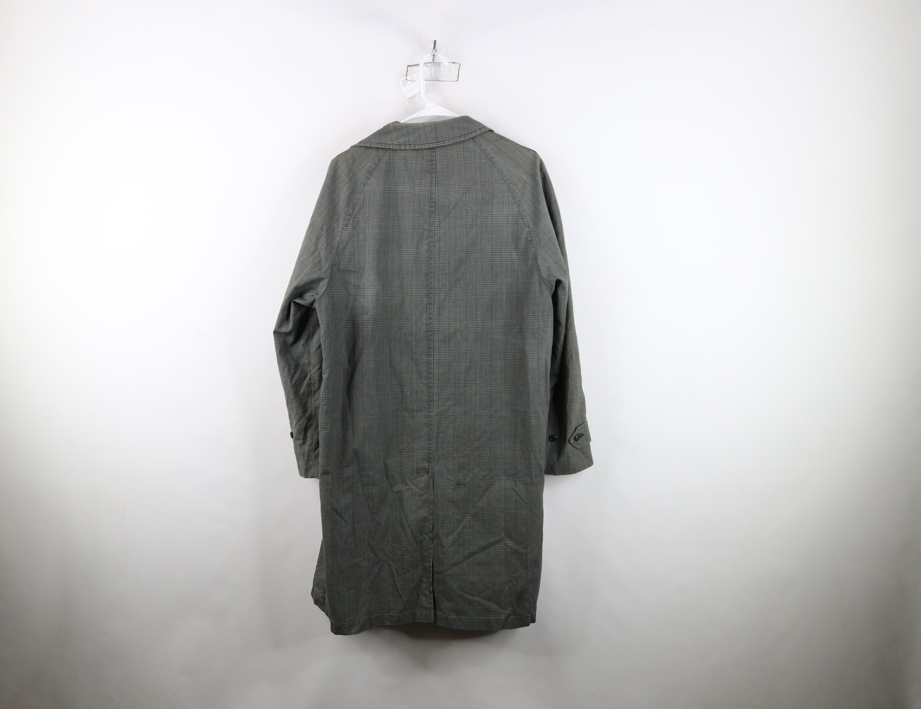 Vintage Vintage 60s 70s Streetwear Trench Coat Rain Jacket USA Plaid Size US L / EU 52-54 / 3 - 12 Thumbnail