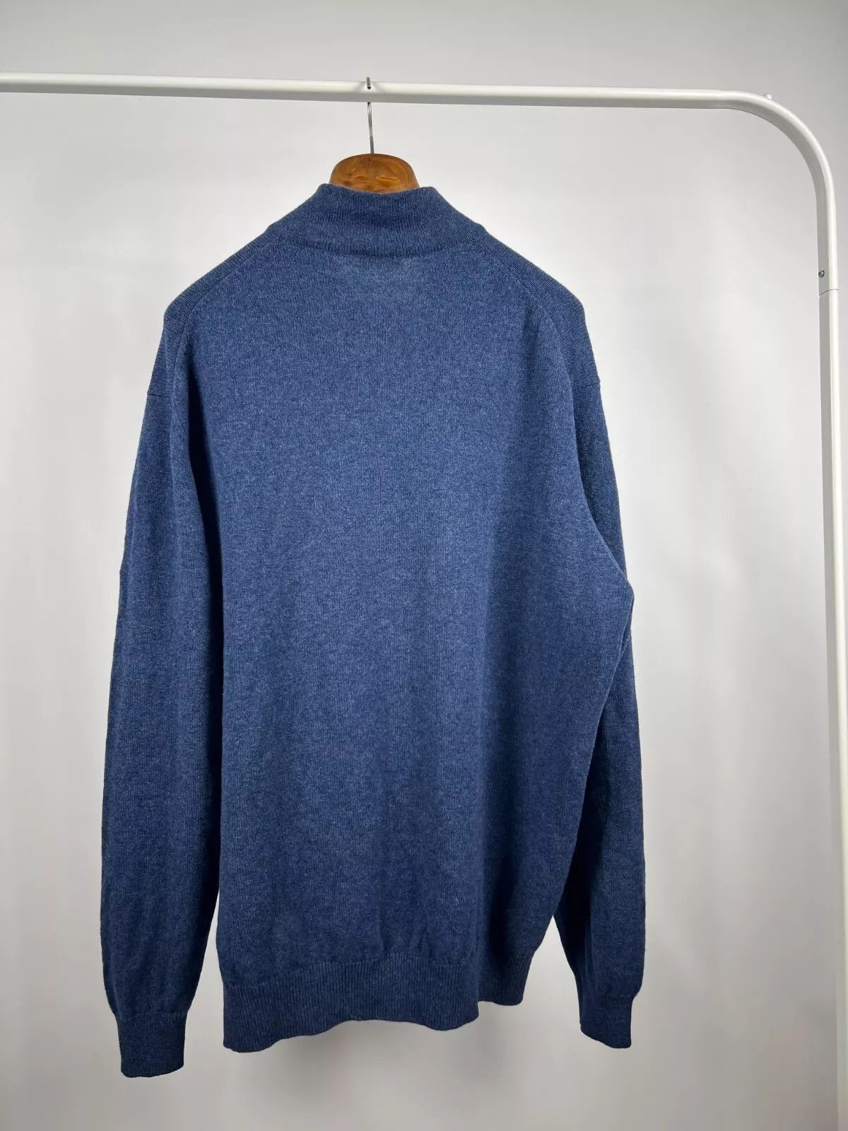Pringle Of Scotland Pringle Of Scotland Golf Men's Navy Blue 1/4 Zip Sweater XXL Size US XXL / EU 58 / 5 - 9 Thumbnail