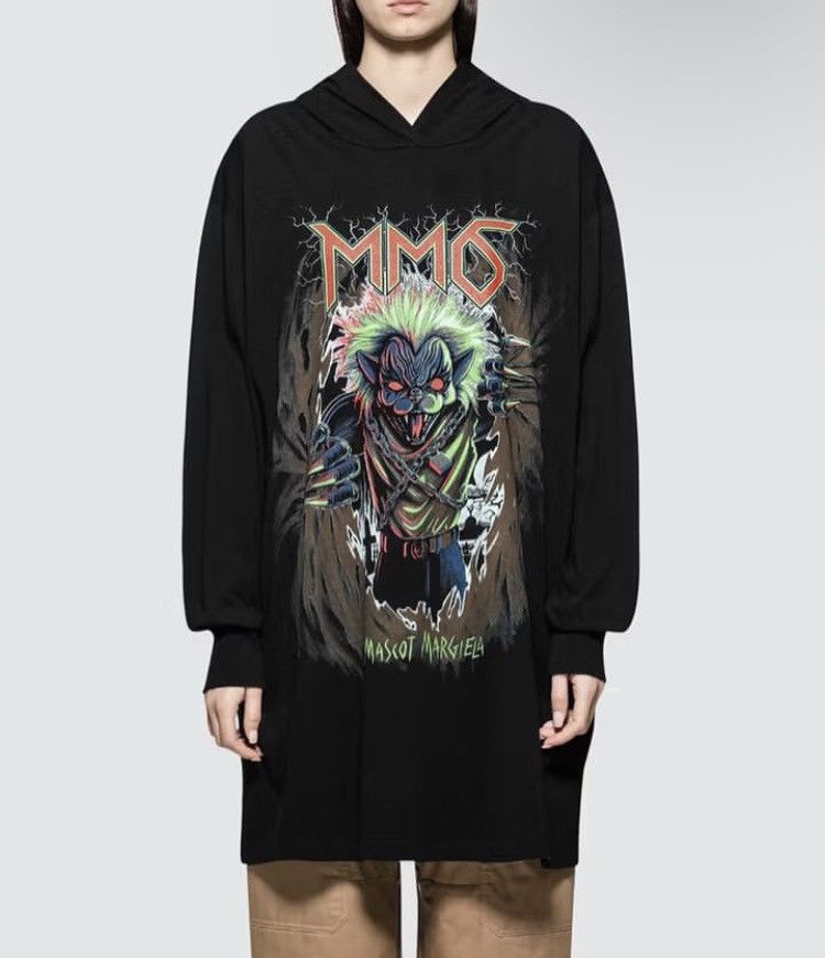 image of Maison Margiela Maison Martin Margia Hoodie Y2K in Black, Men's (Size Small)