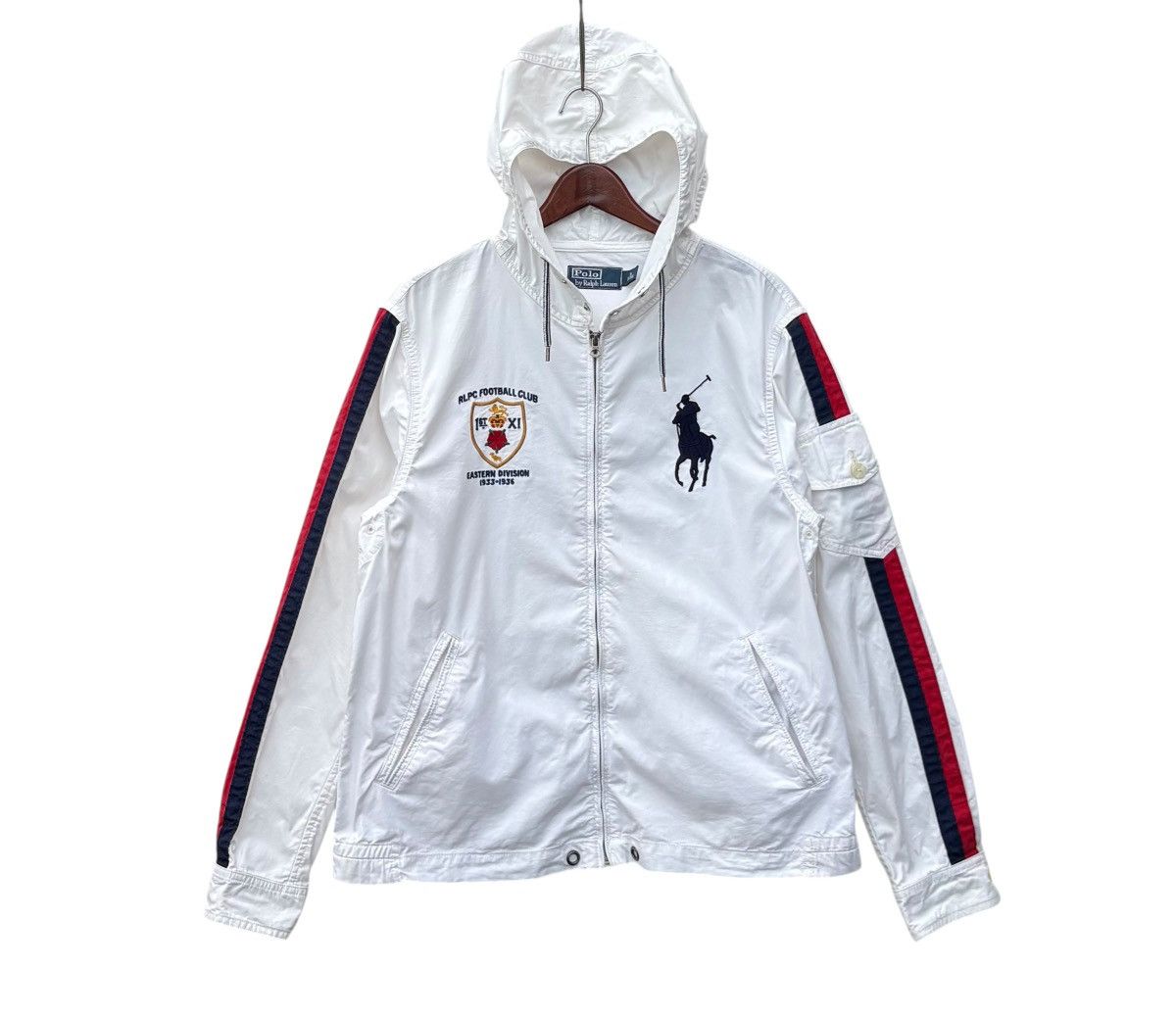 Polo Ralph Lauren Polo Ralph Lauren Big Pony RLPC Football Club Sweater Hoodie Size US M / EU 48-50 / 2 - 1 Thumbnail
