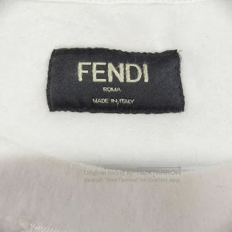 Fendi Fendi Towel Full Logo Sweatshirt Size US XS / EU 42 / 0 - 3 Thumbnail