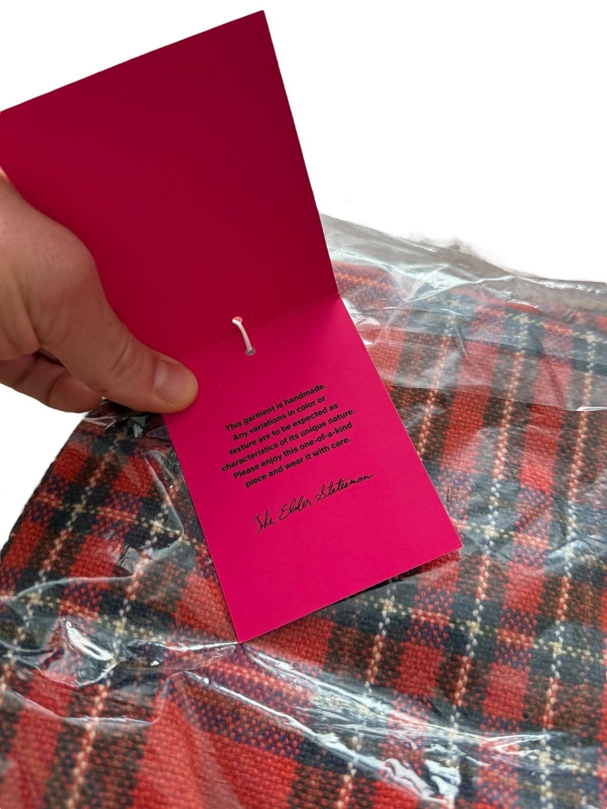 The Elder Statesman $2,795 Cashmere Flame Tartan Lounge Pants Size US 34 / EU 50 - 5 Thumbnail