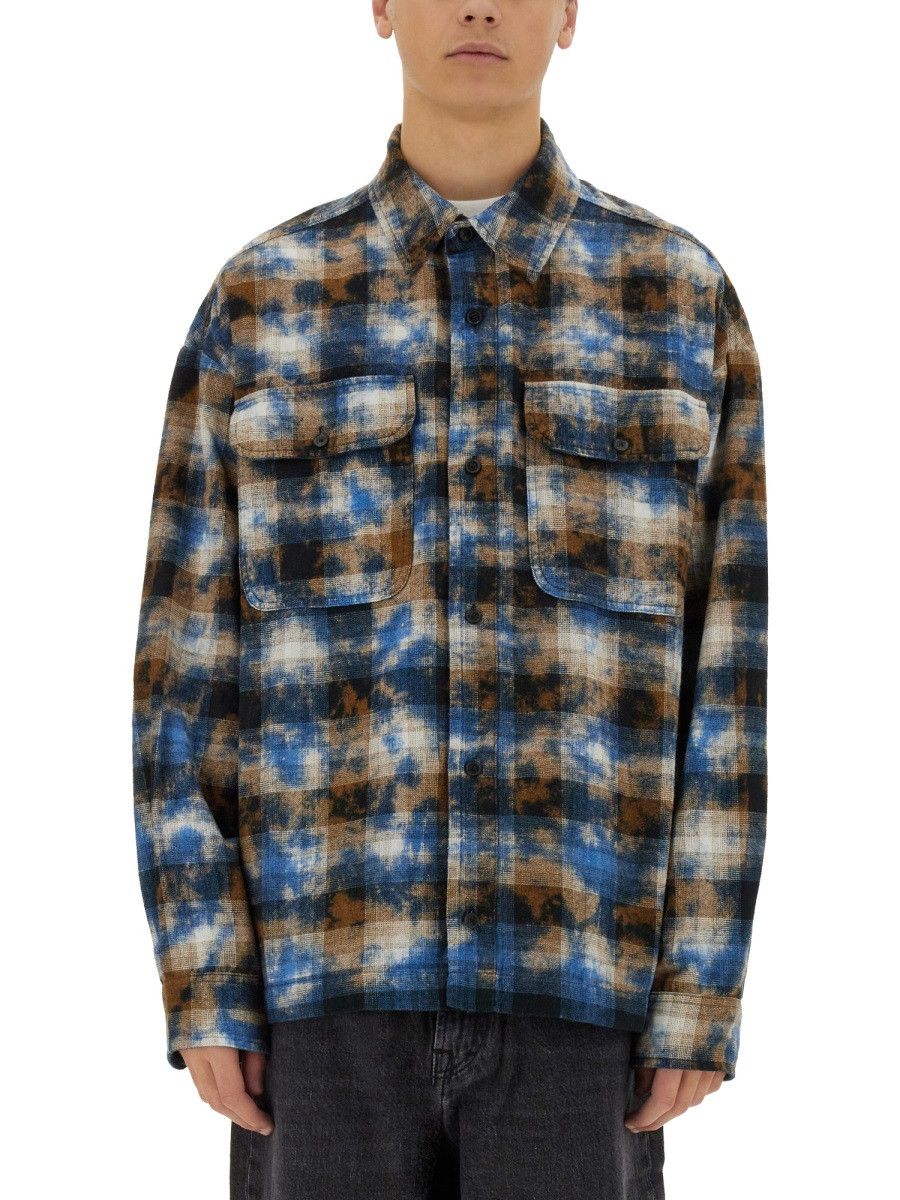 Palm Angels PALM ANGELS PLAID SHIRT - MULTICOLOUR (IT 48) Size US M / EU 48-50 / 2 - 1 Thumbnail