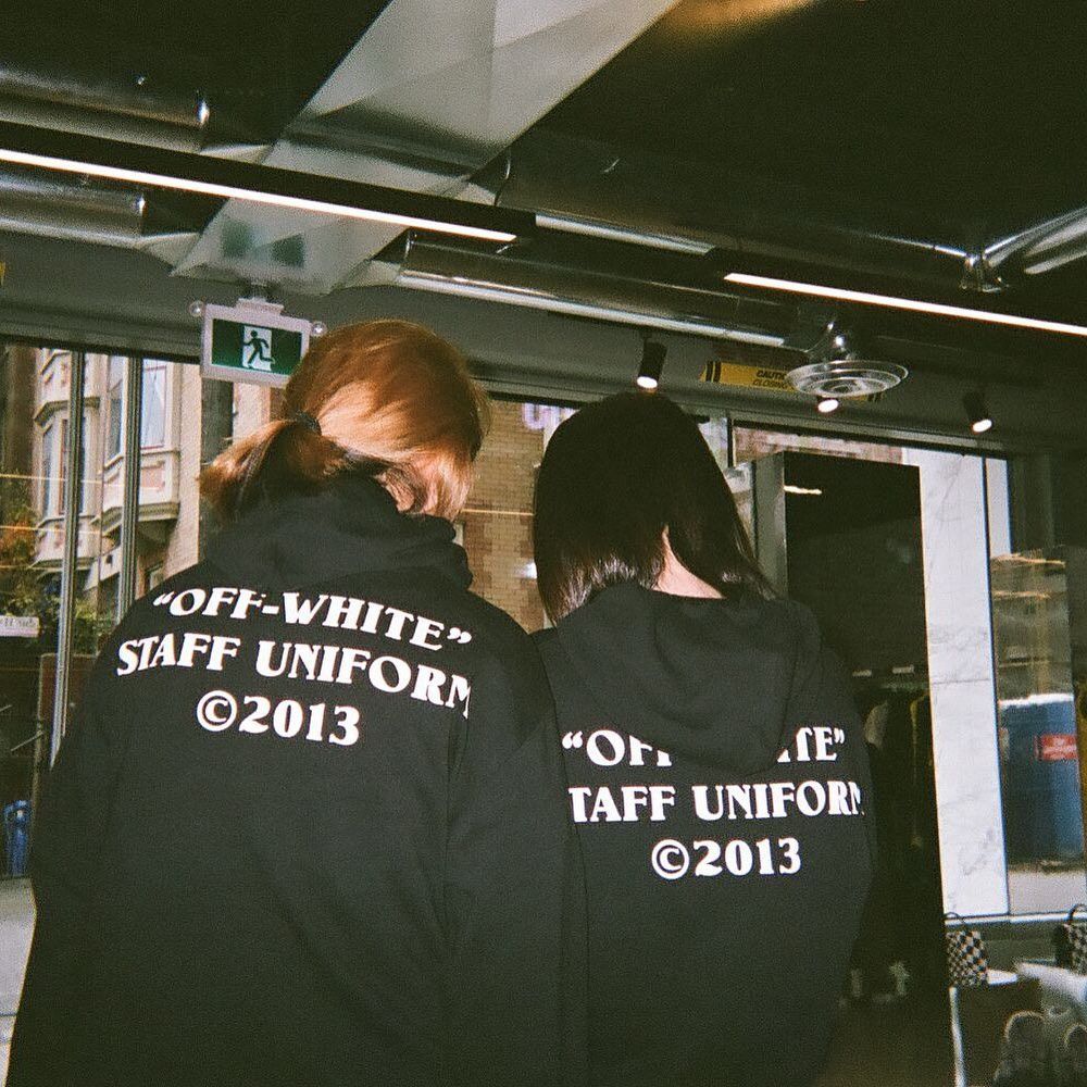 Off-White Black Staff Uniform Hoodie Size US M / EU 48-50 / 2 - 4 Thumbnail