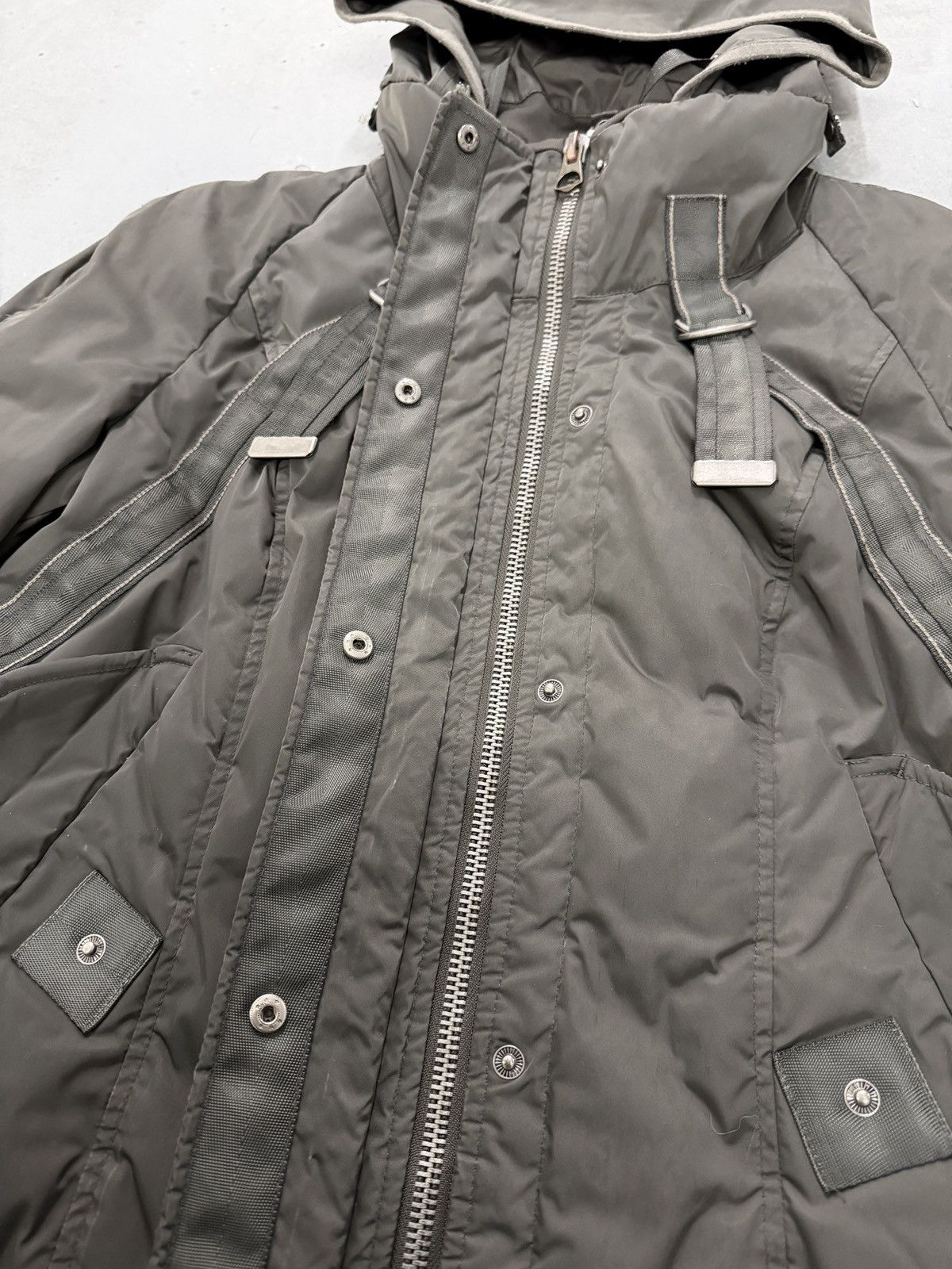 Marithe + Francois Girbaud Marithé + François Girbaud Bondage Strap Technical Jacket Size M / US 6-8 / IT 42-44 - 10 Thumbnail