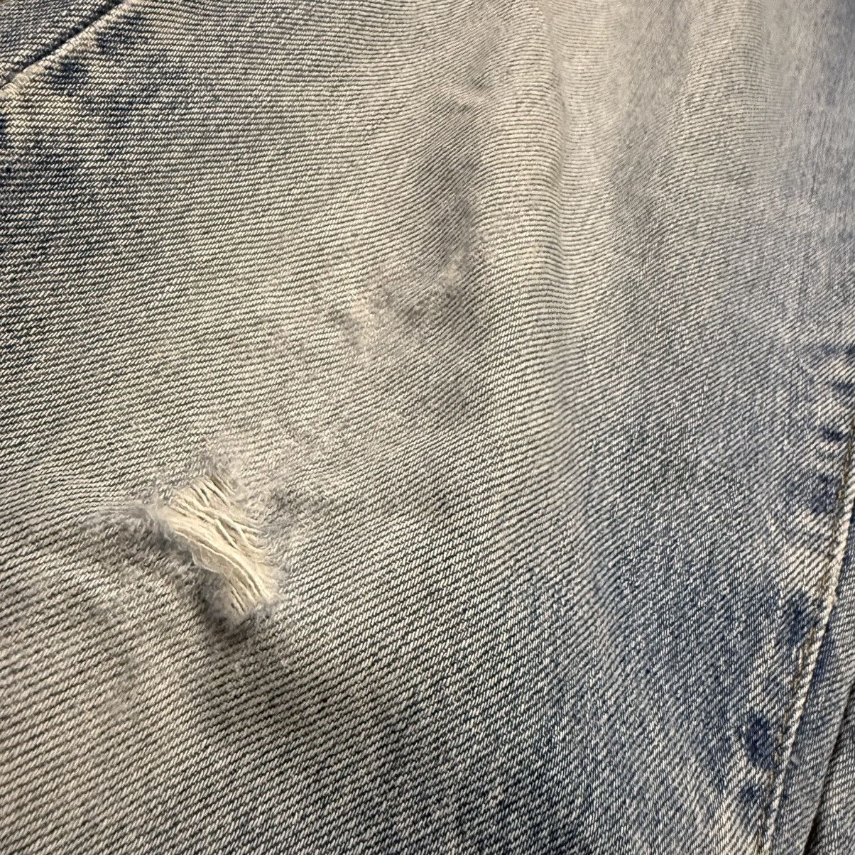 Levi's Vintage Clothing 70s 80s Levis 501 Distressed Aging Rindem Denim W34 USA Size US 34 / EU 50 - 6 Thumbnail