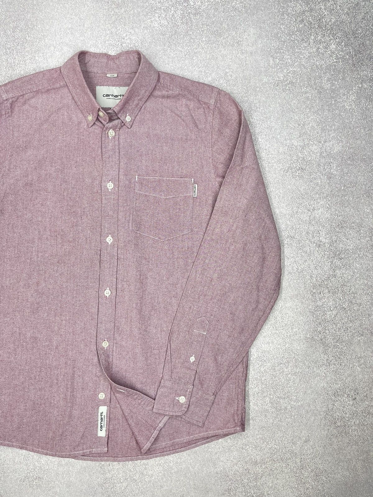 Carhartt × Carhartt Wip Mens Carhartt Rogers Shirt Pink Size M Size US M / EU 48-50 / 2 - 3 Thumbnail