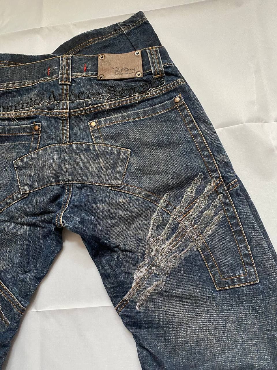 Bray Steve Alan × Designer Bray Steve Alan Distressed Jeans Straight Fit Size US 31 - 6 Thumbnail