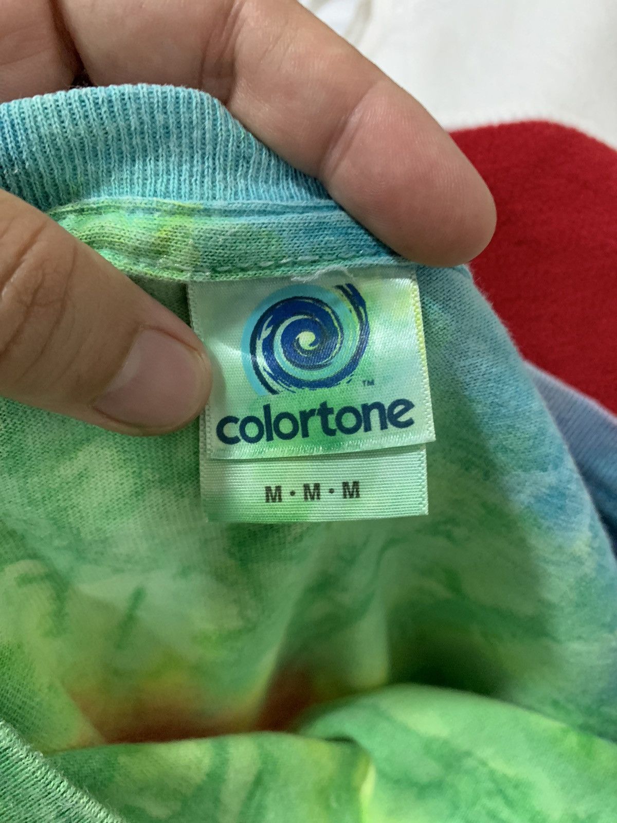 Other Colortone Tye Dye Rainbow Tee Size US M / EU 48-50 / 2 - 10 Thumbnail