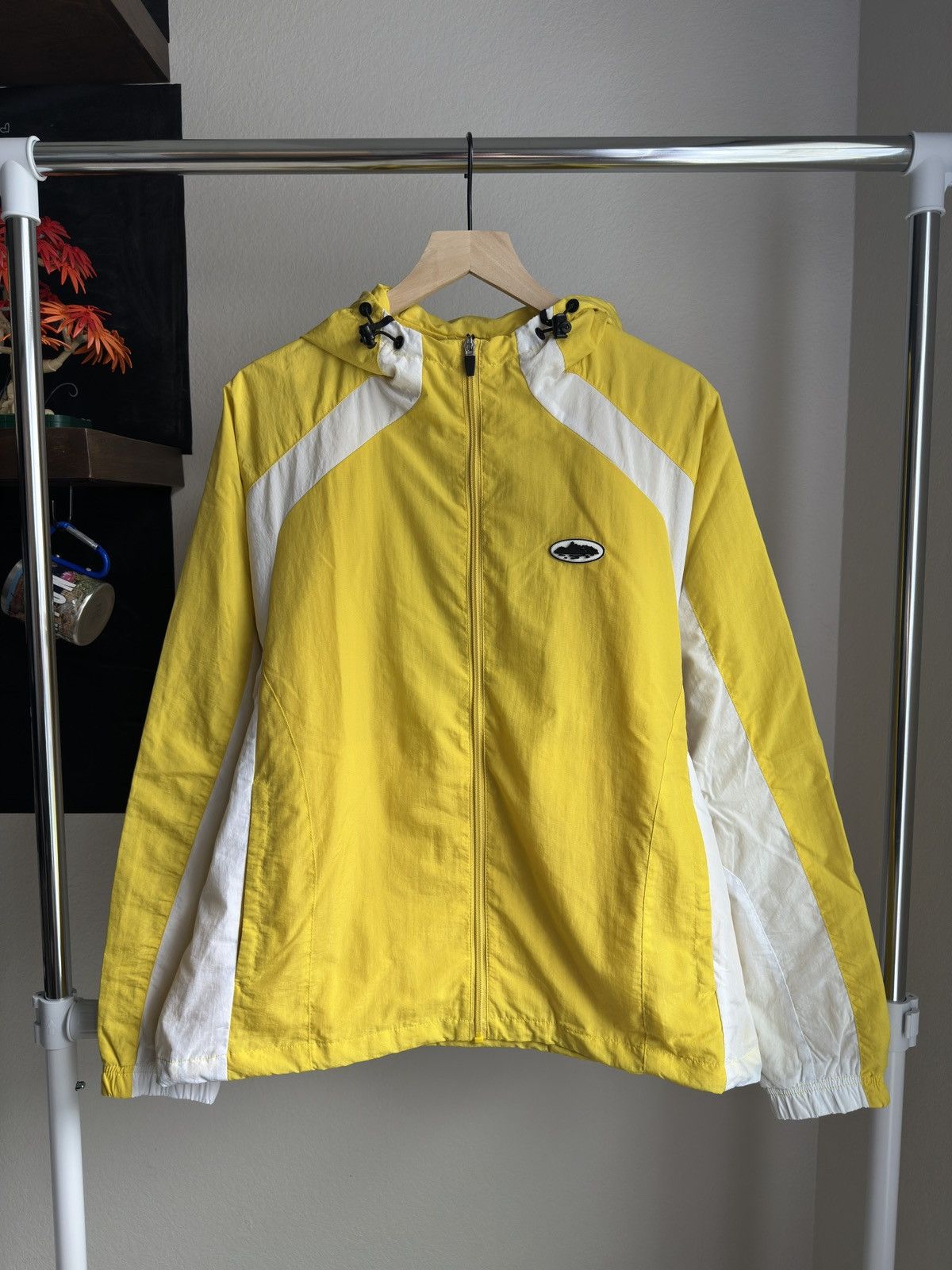 Corteiz Spring Track Jacket Yellow White Size US M / EU 48-50 / 2 - 1 Thumbnail
