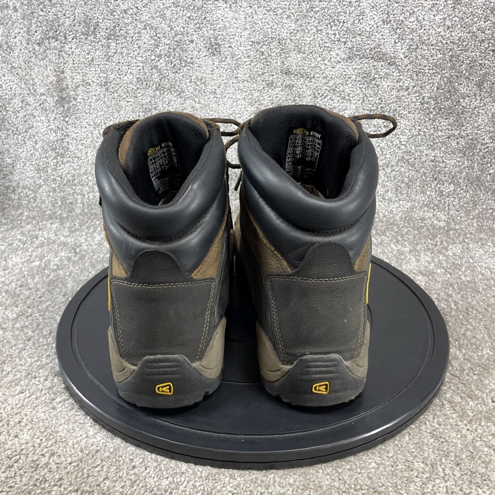 KEEN Keen Boots Mens Size 14 D Louisville Steel Toe Work Cascade Brown Leather Size US 14 / EU 47 - 6 Thumbnail