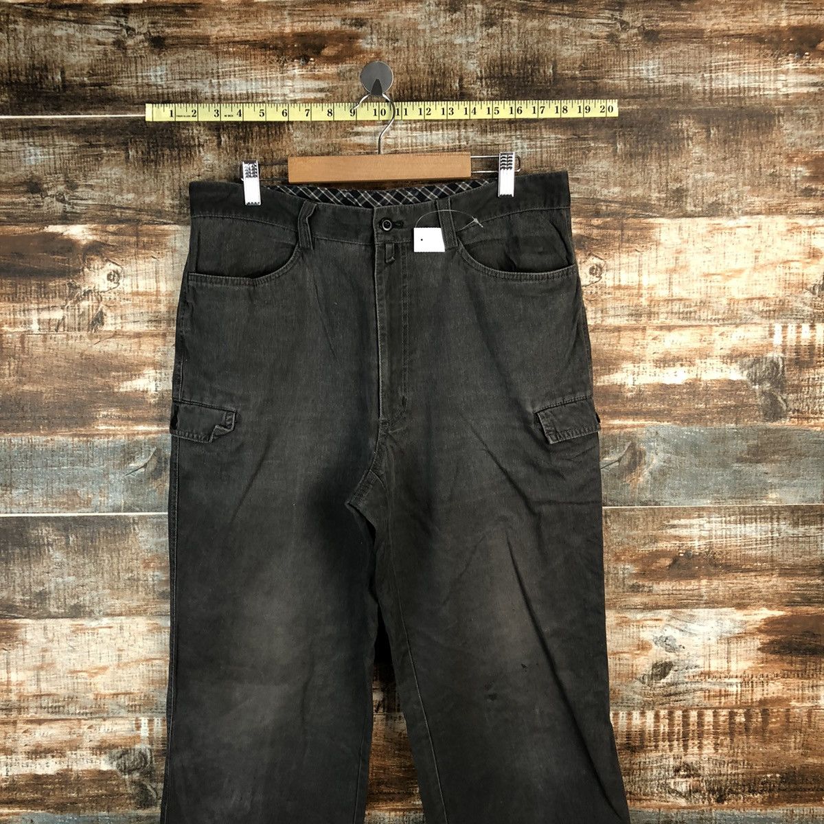 Japanese Brand Polo Grey Cargo Multipocket Pants #A1398 Size US 32 / EU 48 - 2 Thumbnail