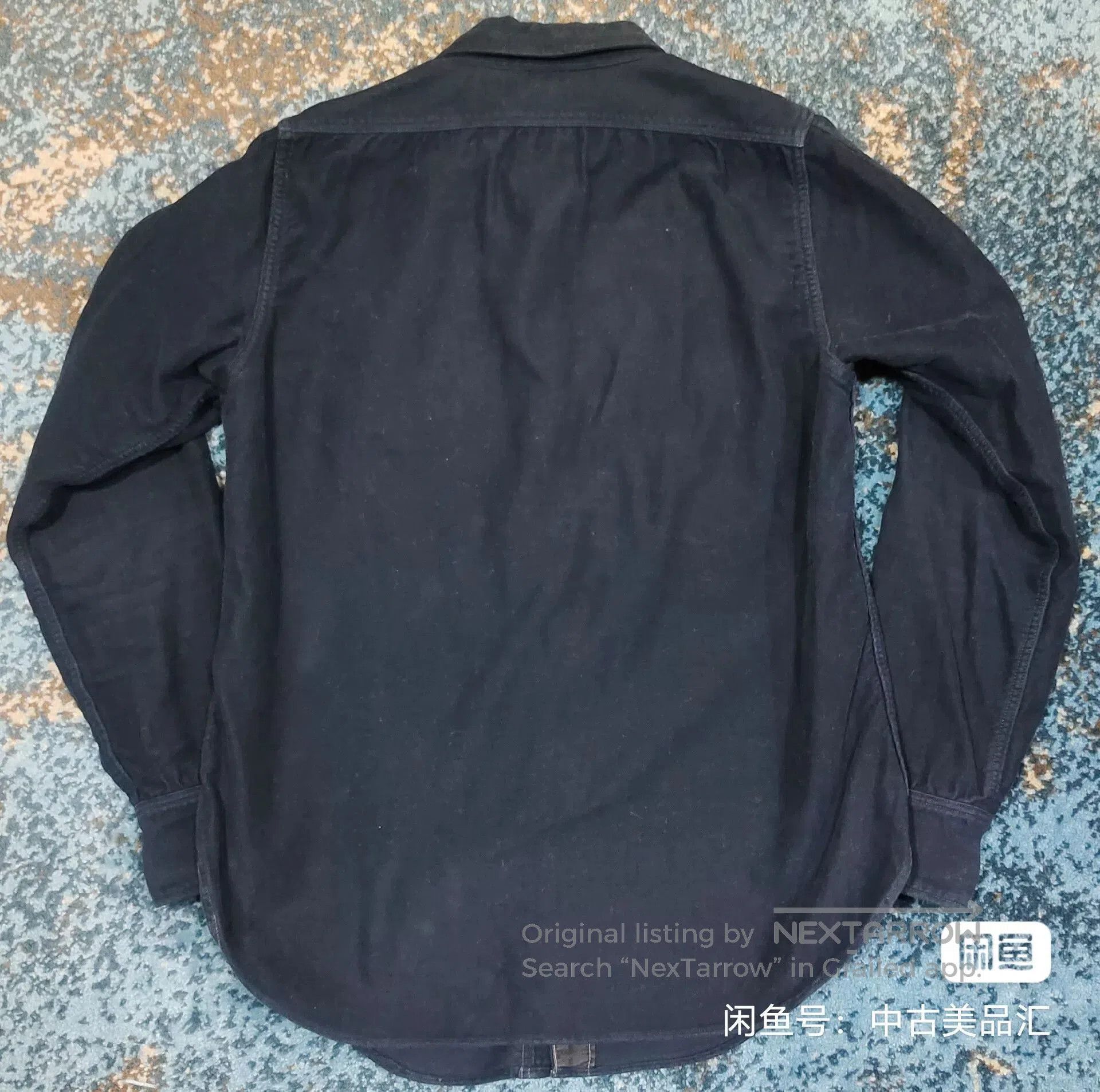 Freewheelers Freewheelers Deep Blue Navy Shirt. Size US M / EU 48-50 / 2 - 4 Thumbnail