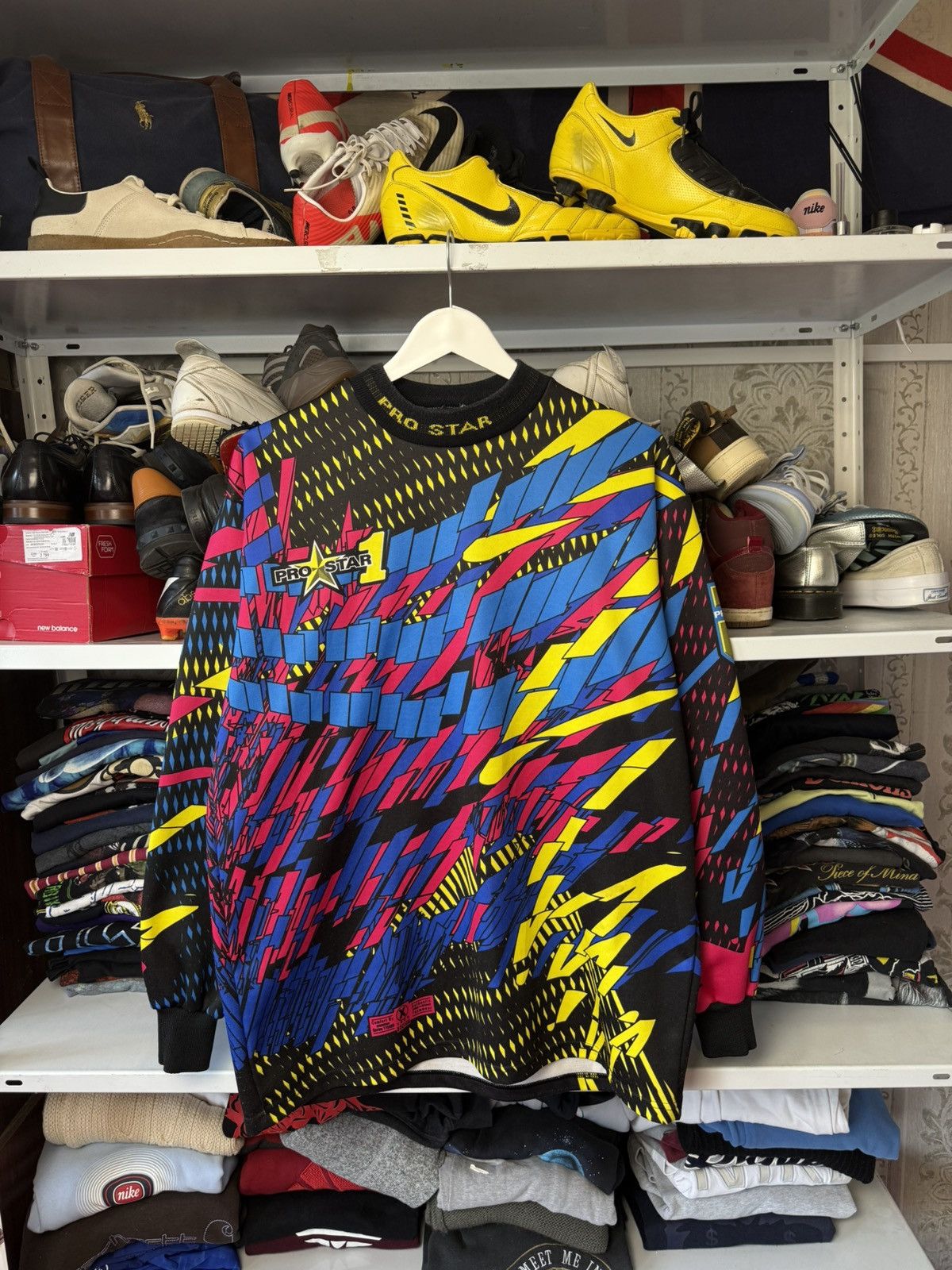 Pro Player Vintage Pro Star 90s Goalkeeper Football Shirt Jersey Size US M / EU 48-50 / 2 - 1 Thumbnail