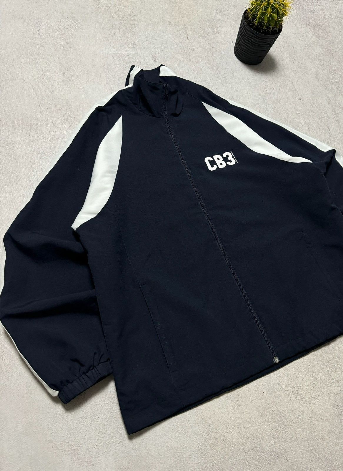 Casablanca × Vintage Vintage Casa Blanca Jacket Baggy Windbreaker CB3 Rap Y2K 90s Size US L / EU 52-54 / 3 - 3 Thumbnail