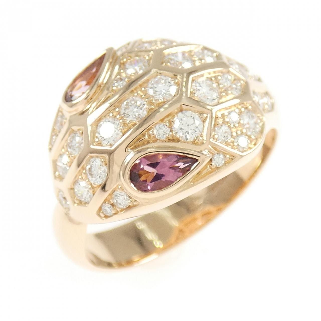 Bvlgari Bvlgari Serpenti Au750 Ring Size 17 Precious Metal Ring AN857806 DUTY FREE for USA
