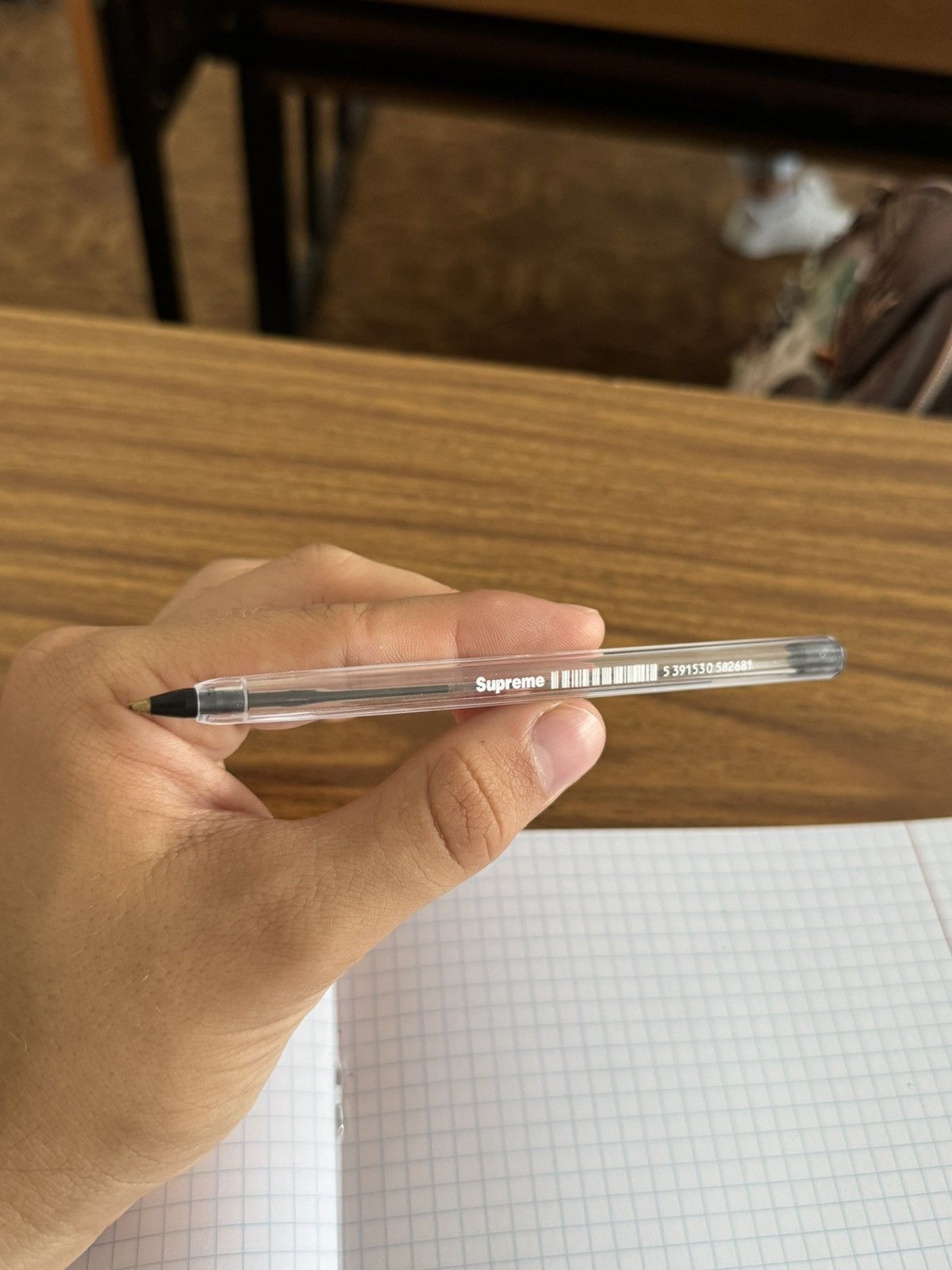 Supreme RARE TRANSPARENT SUPREME PEN Size ONE SIZE - 1 Thumbnail