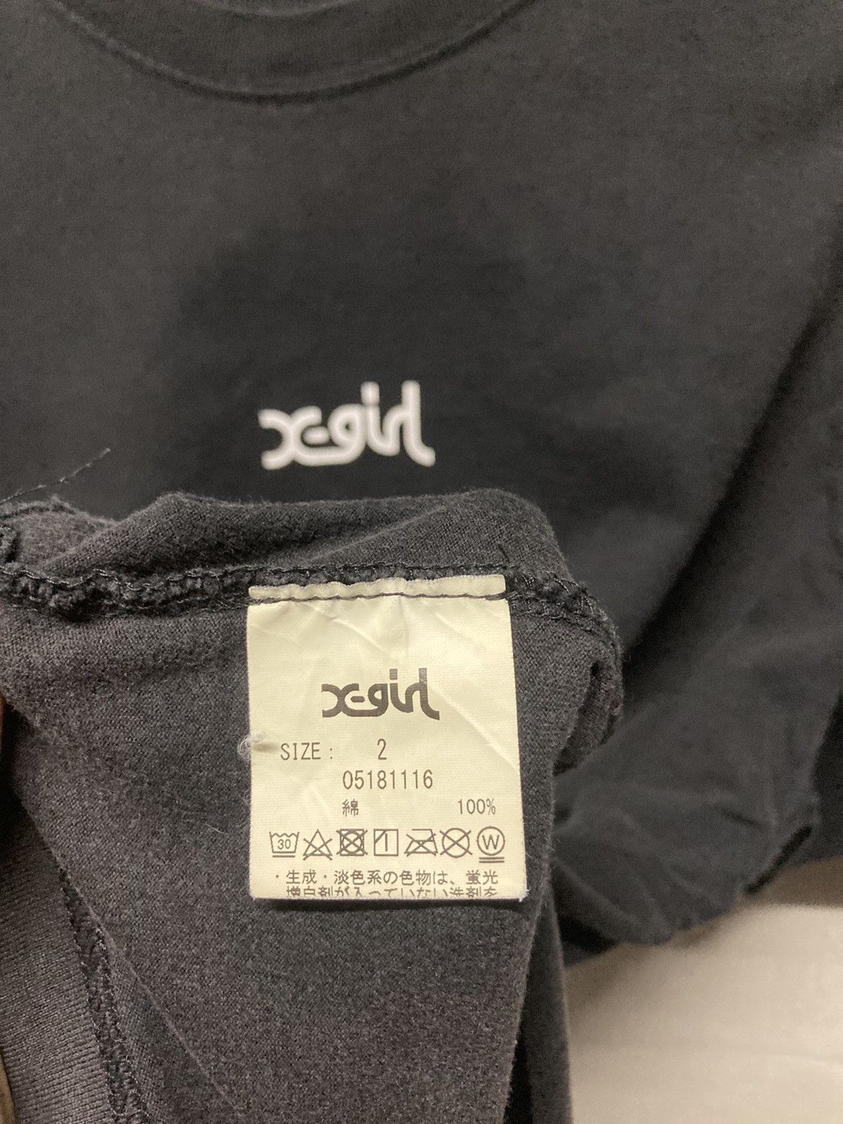 Vintage X-Girl Small Logo Oversized Tee Size US M / EU 48-50 / 2 - 4 Thumbnail