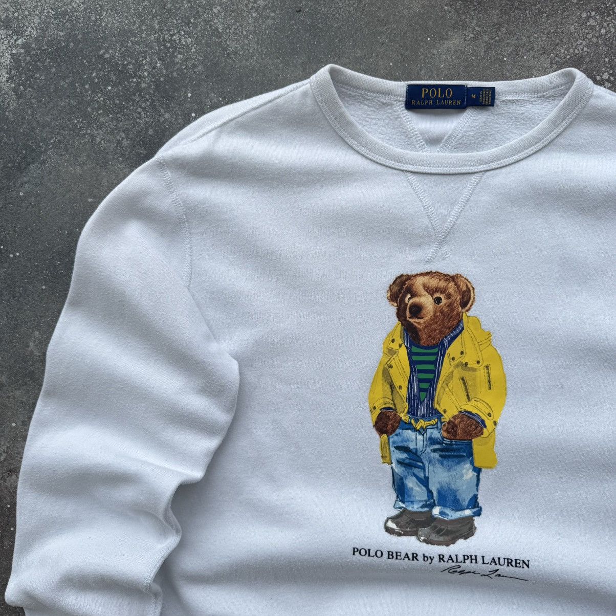 Polo Ralph Lauren Polo Bear by Ralph Lauren Crewneck Sweatshirt Size US M / EU 48-50 / 2 - 2 Thumbnail