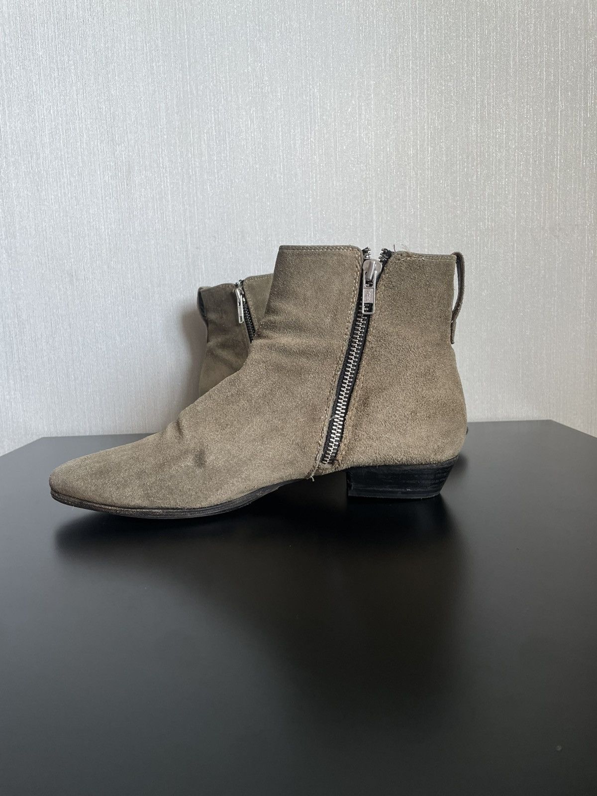 Designer × Isabel Marant × Isabel Marant Etoile Isabel Marant Etoile Lennon Chelsea Zip Boots Suede Sneakers Size US 9 / IT 39 - 11 Thumbnail