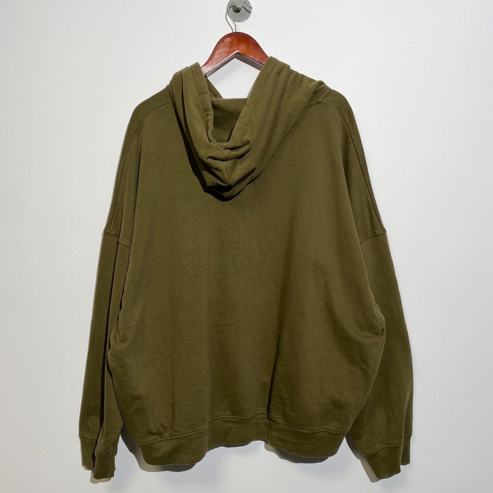 Vintage Vintage Unisex Green Cotton Hoodie Size US 12 Regular Fit Size US S / EU 44-46 / 1 - 8 Thumbnail