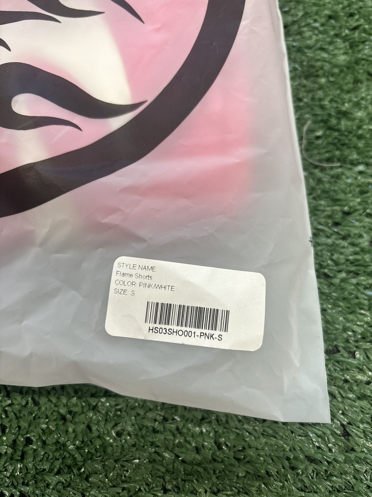 HELLSTAR Hellstar Pink White Flame Shorts Size US 28 / EU 44 - 8 Thumbnail
