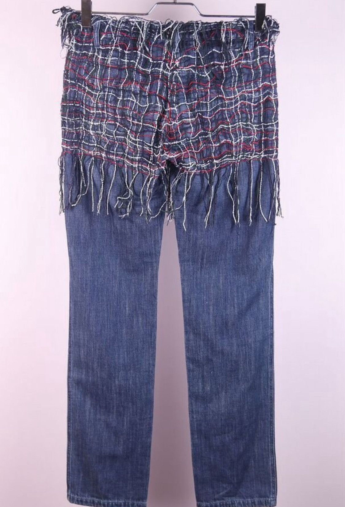 Chanel Chanel & Karl Lagerfeld 2008 Runway Decoration Detail Jeans Size 28" / US 6 / IT 42 - 4 Thumbnail