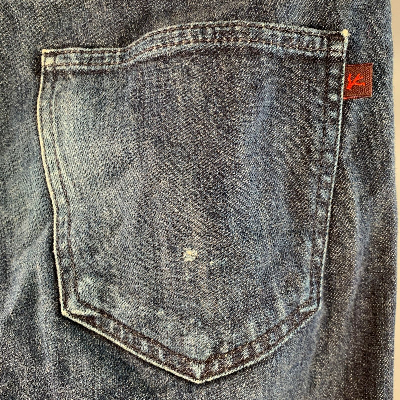 Isaia ISAIA Size 32 Blue Cotton Selvedge Twill Skinny Jeans Size US 32 / EU 48 - 5 Thumbnail