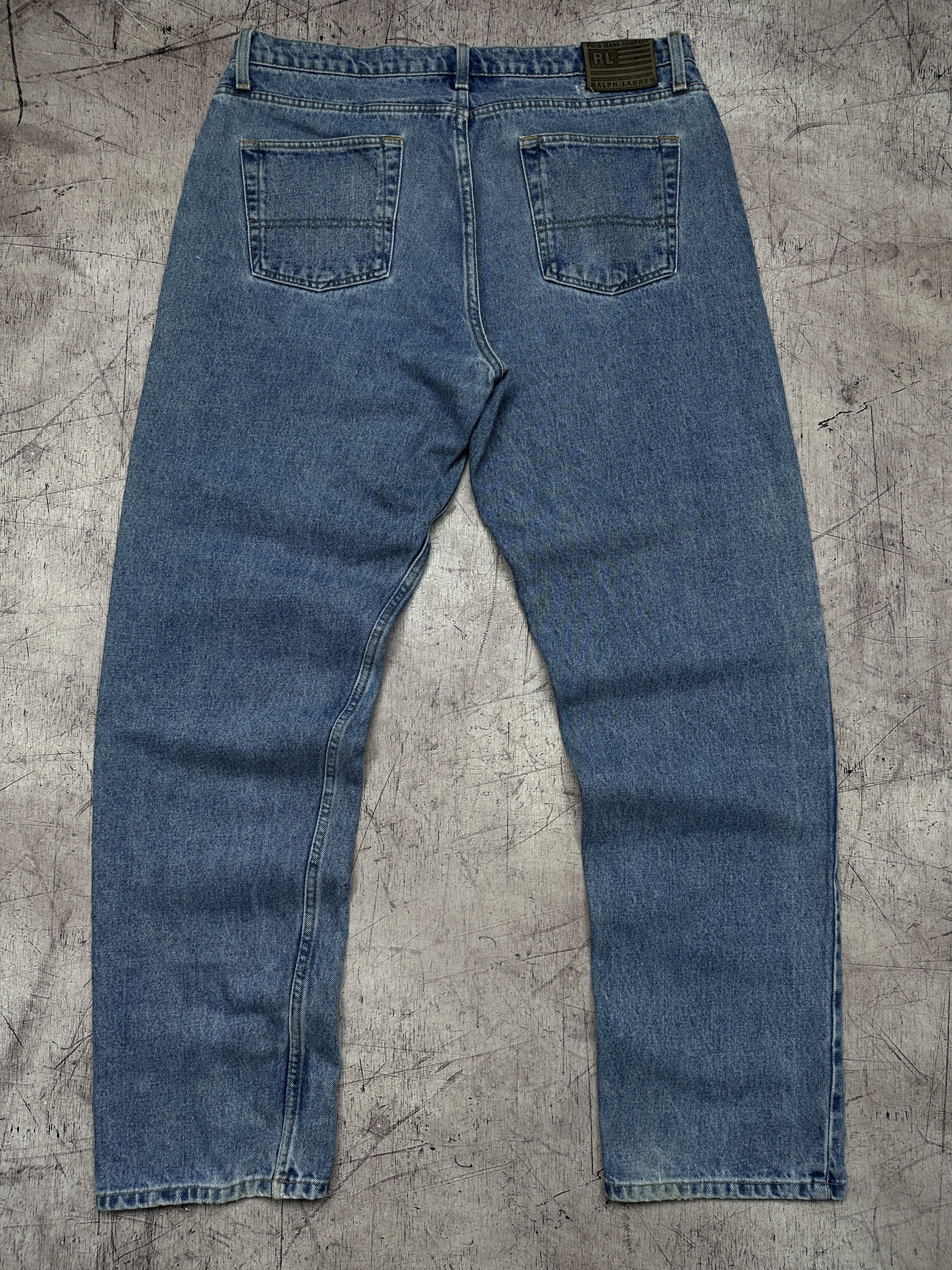 Polo Ralph Lauren Polo Ralph Lauren 90s Vintage Mens Denim Pants Jeans Size US 38 / EU 54 - 7 Thumbnail