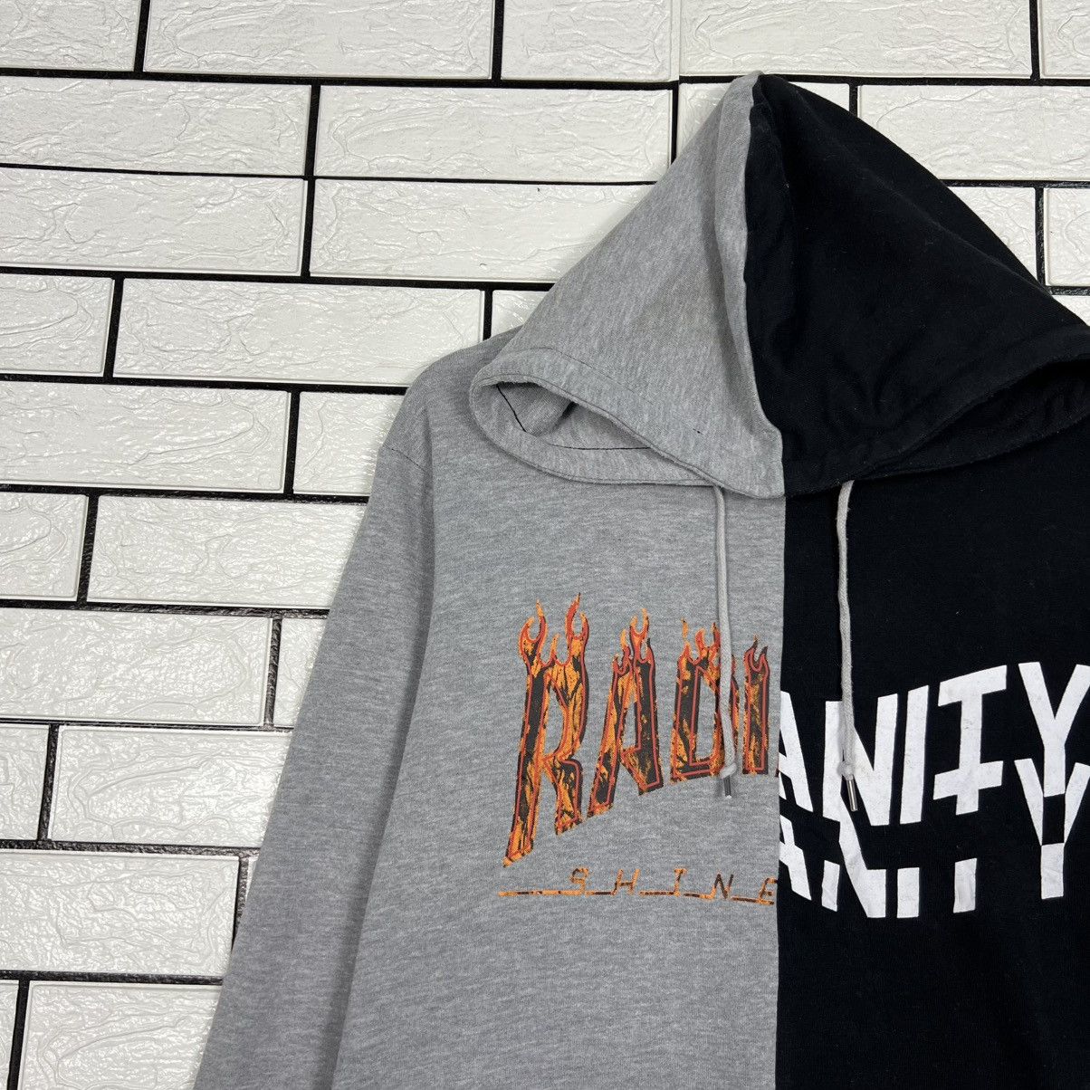 Japanese Brand IVANHOE COLLECTION Colorblock Pullover Hoodies #4211-C192 Size US L / EU 52-54 / 3 - 4 Thumbnail