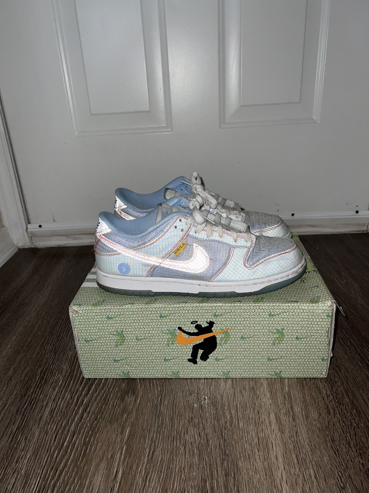 Nike Nike Dunk Low x Union La Size US 11 / EU 44 - 2 Thumbnail