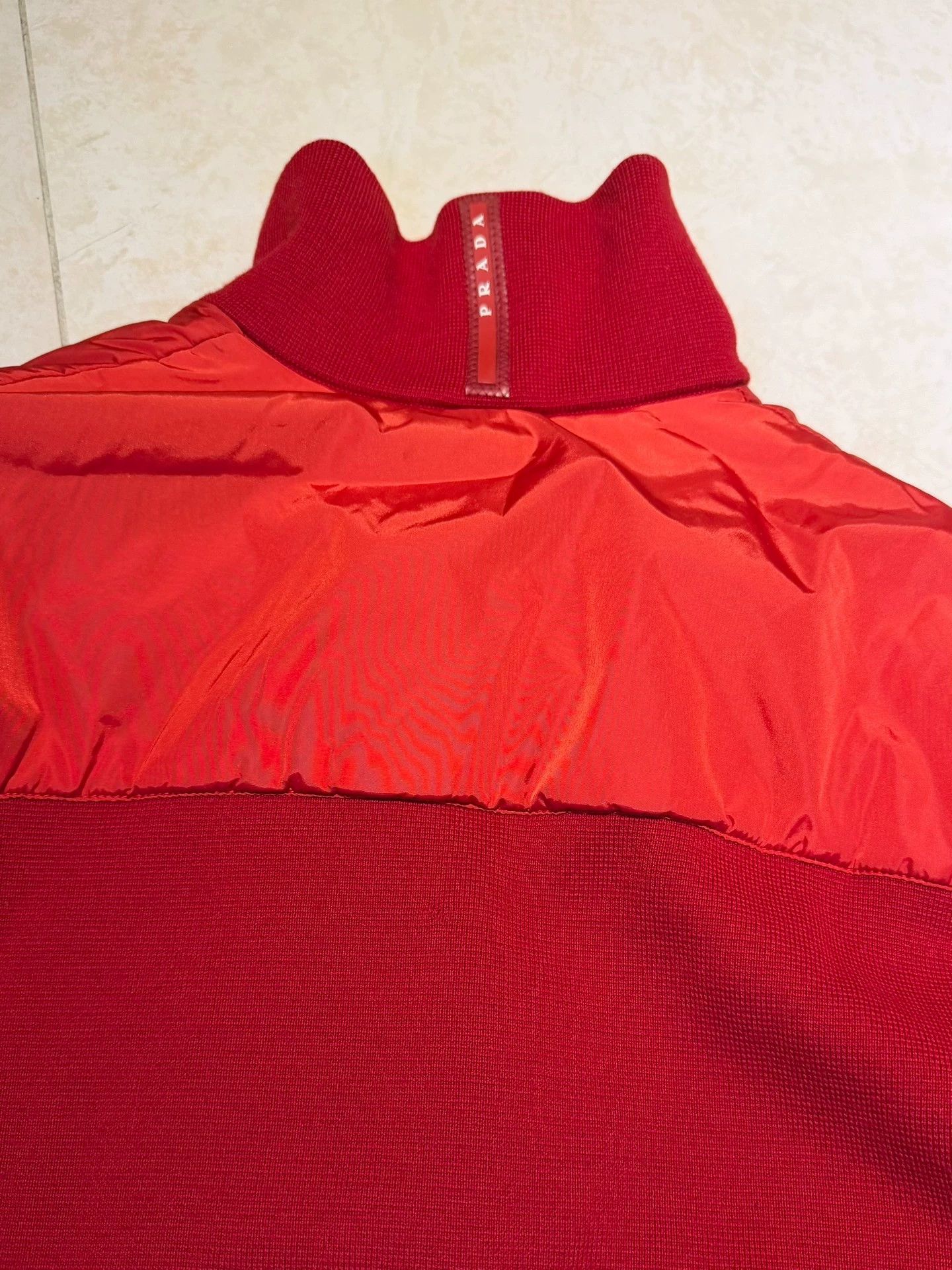 Prada Prada Sport Archive Red Vibe Zip Jacket Unisex 48 Size US M / EU 48-50 / 2 - 5 Thumbnail