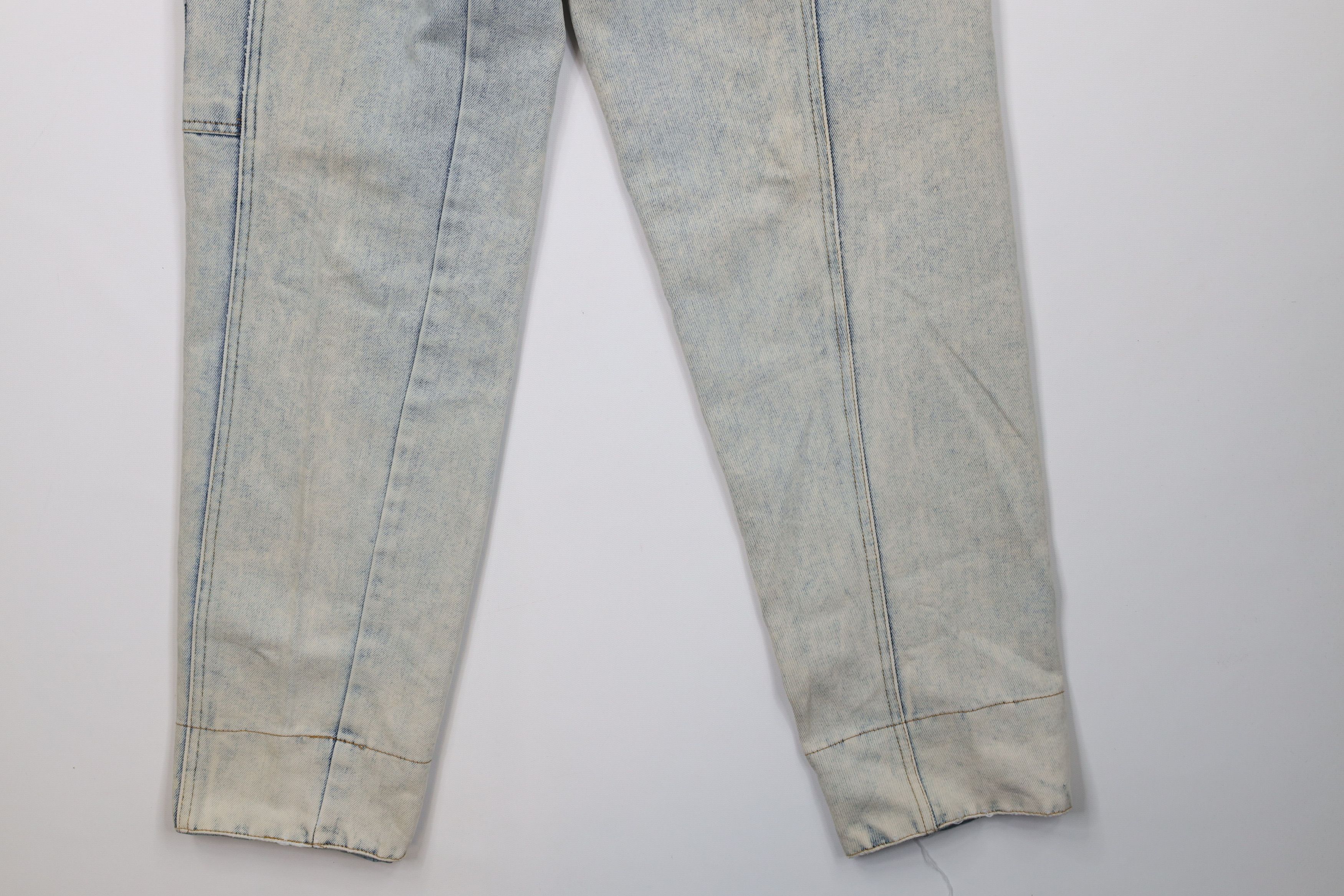 Vintage Vintage 80s 90s Bugle Boy Wash Flip Cuff High Waist Jeans Size 26" / US 2 / IT 38 - 5 Thumbnail